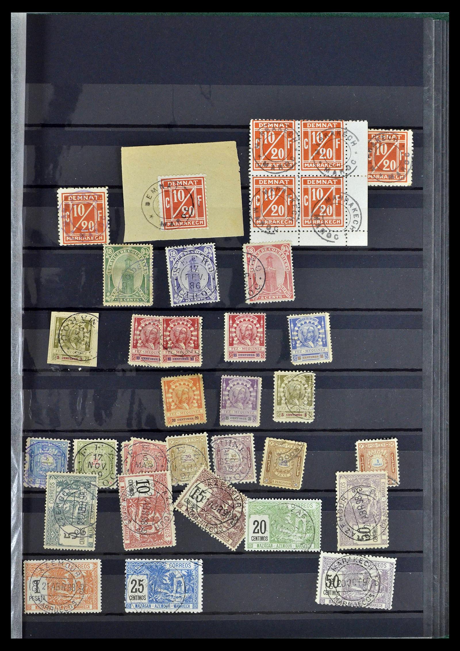 38778 0065 - Stamp collection 38778 Marocco 1891-1980.
