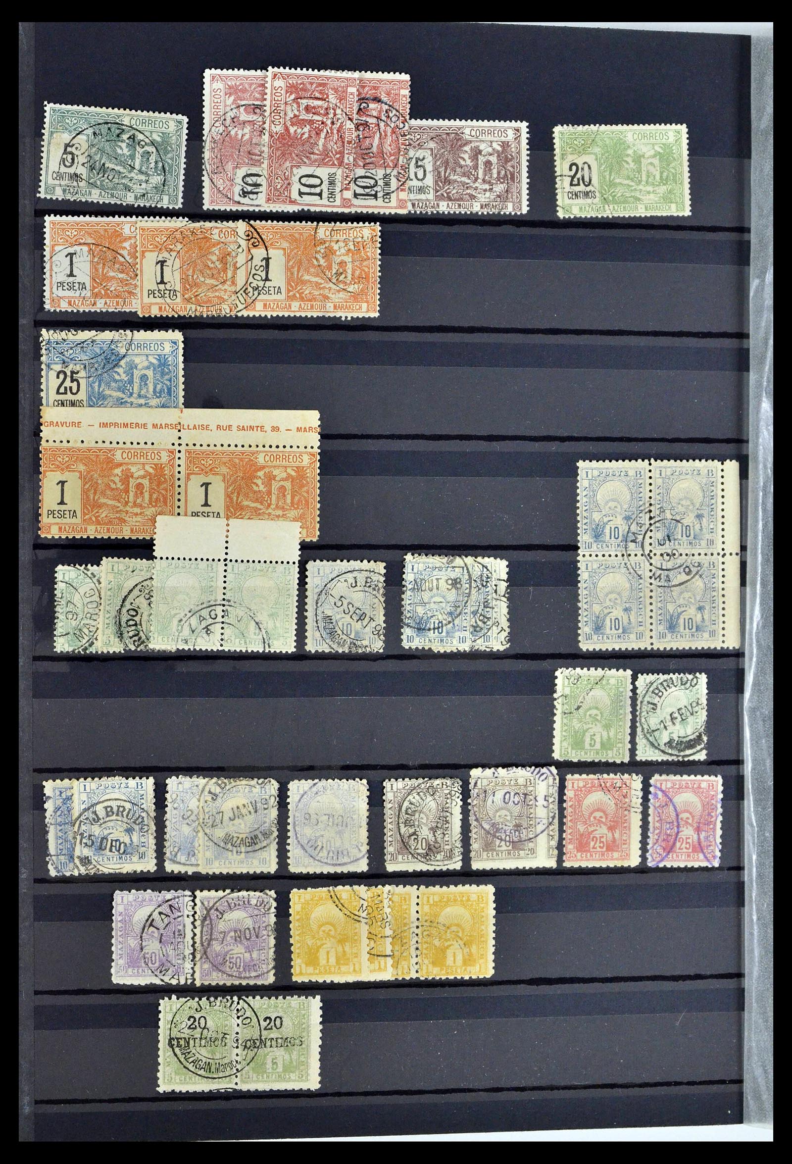 38778 0066 - Stamp collection 38778 Marocco 1891-1980.