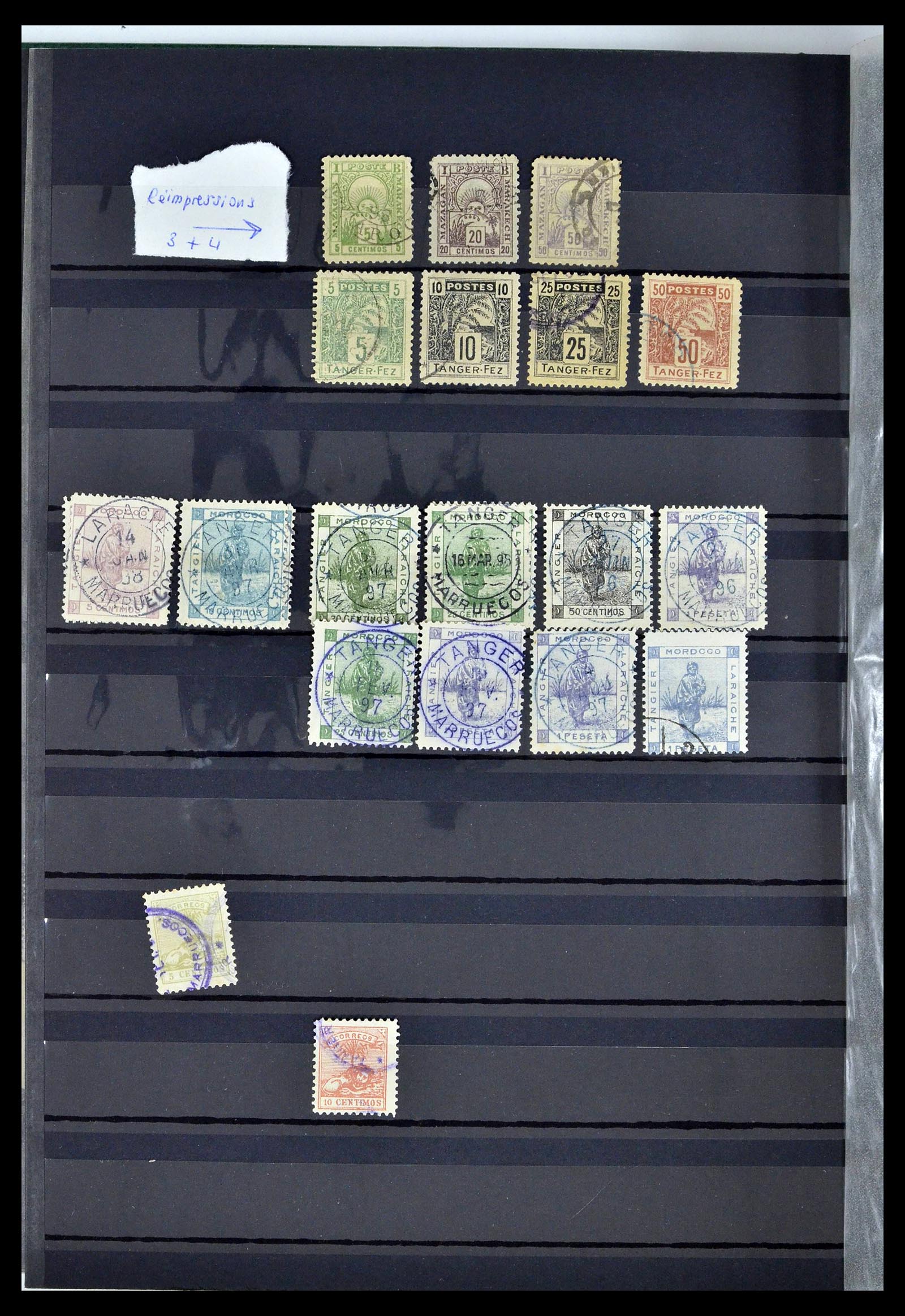 38778 0070 - Stamp collection 38778 Marocco 1891-1980.