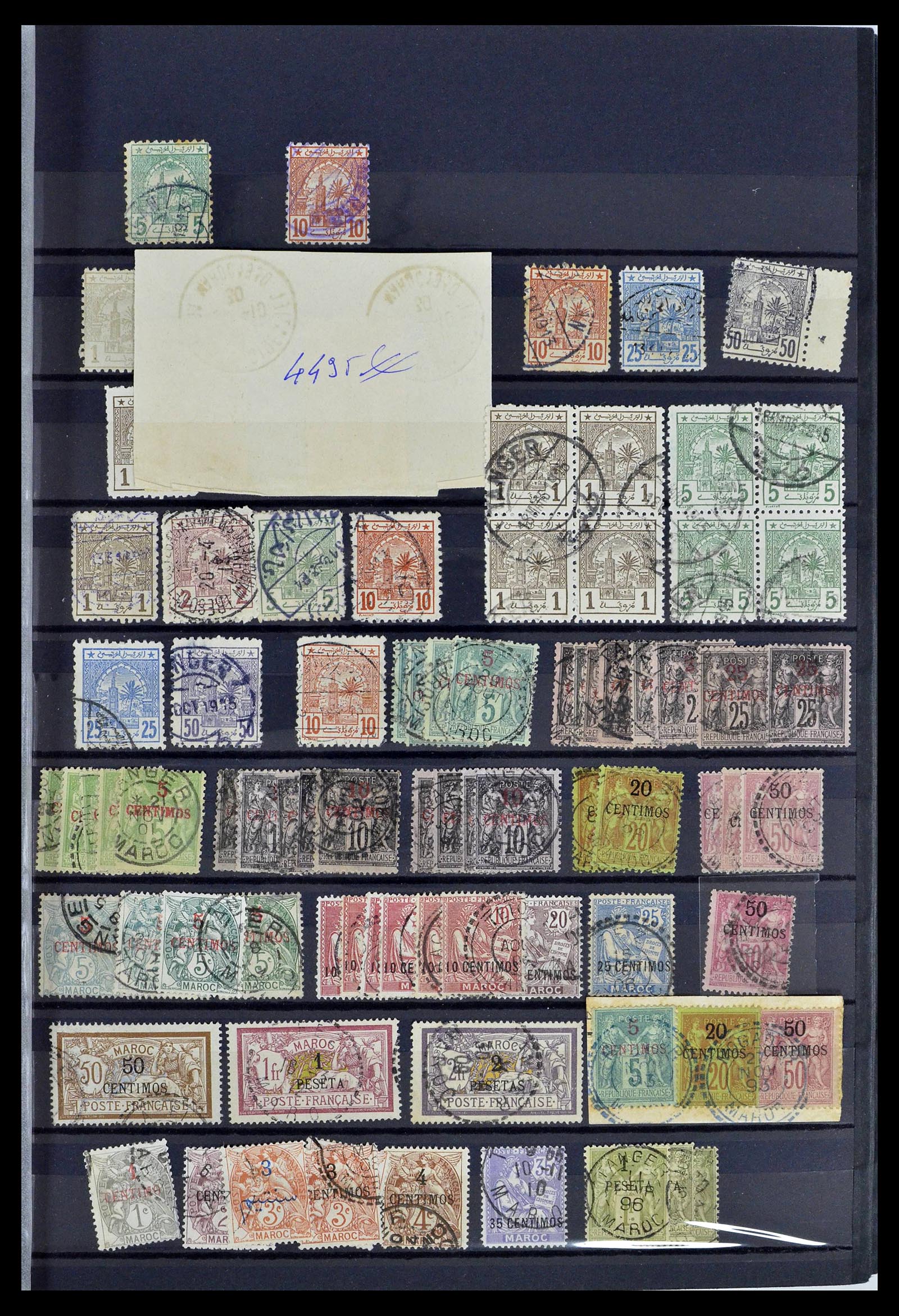 38778 0074 - Stamp collection 38778 Marocco 1891-1980.