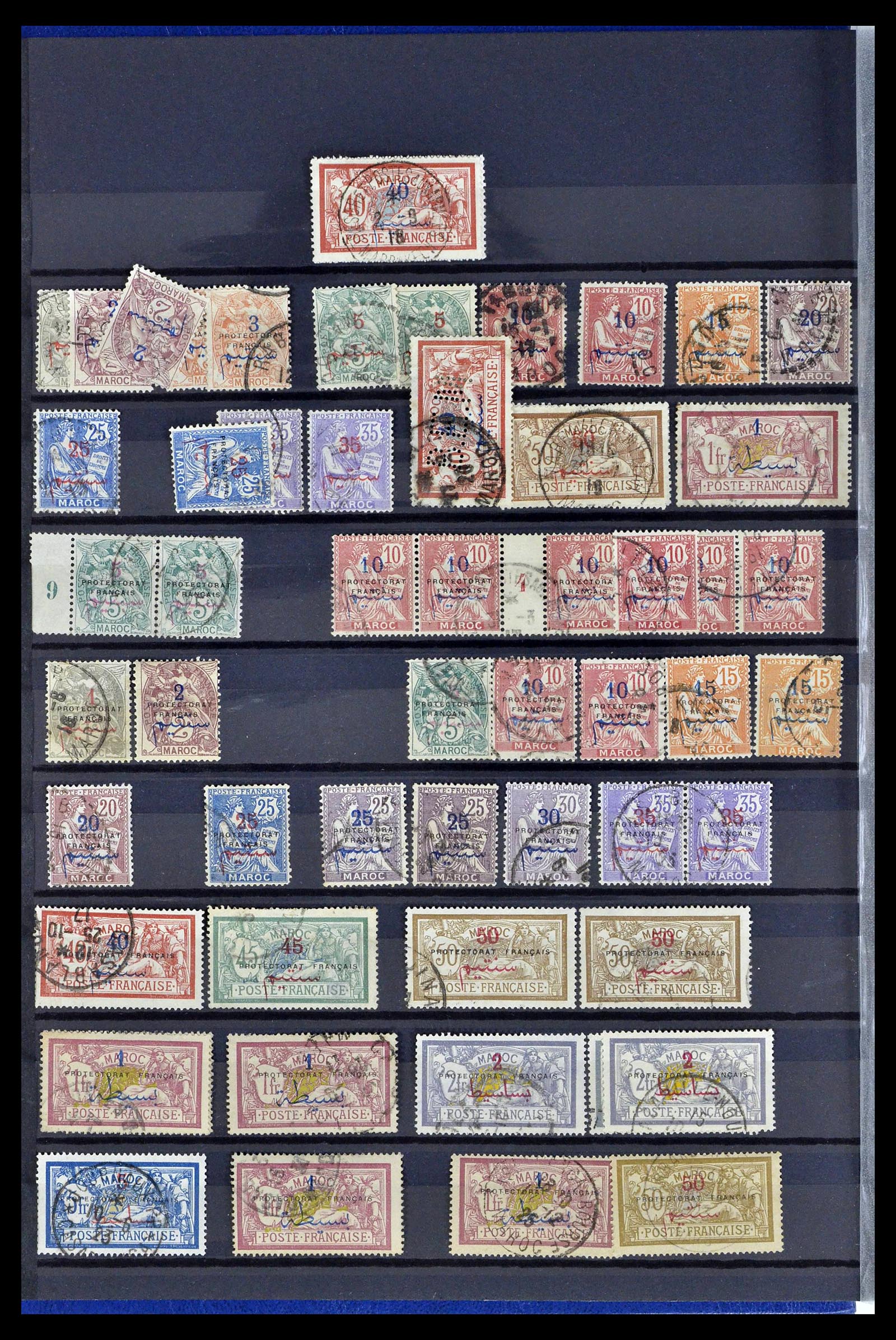 38778 0075 - Stamp collection 38778 Marocco 1891-1980.