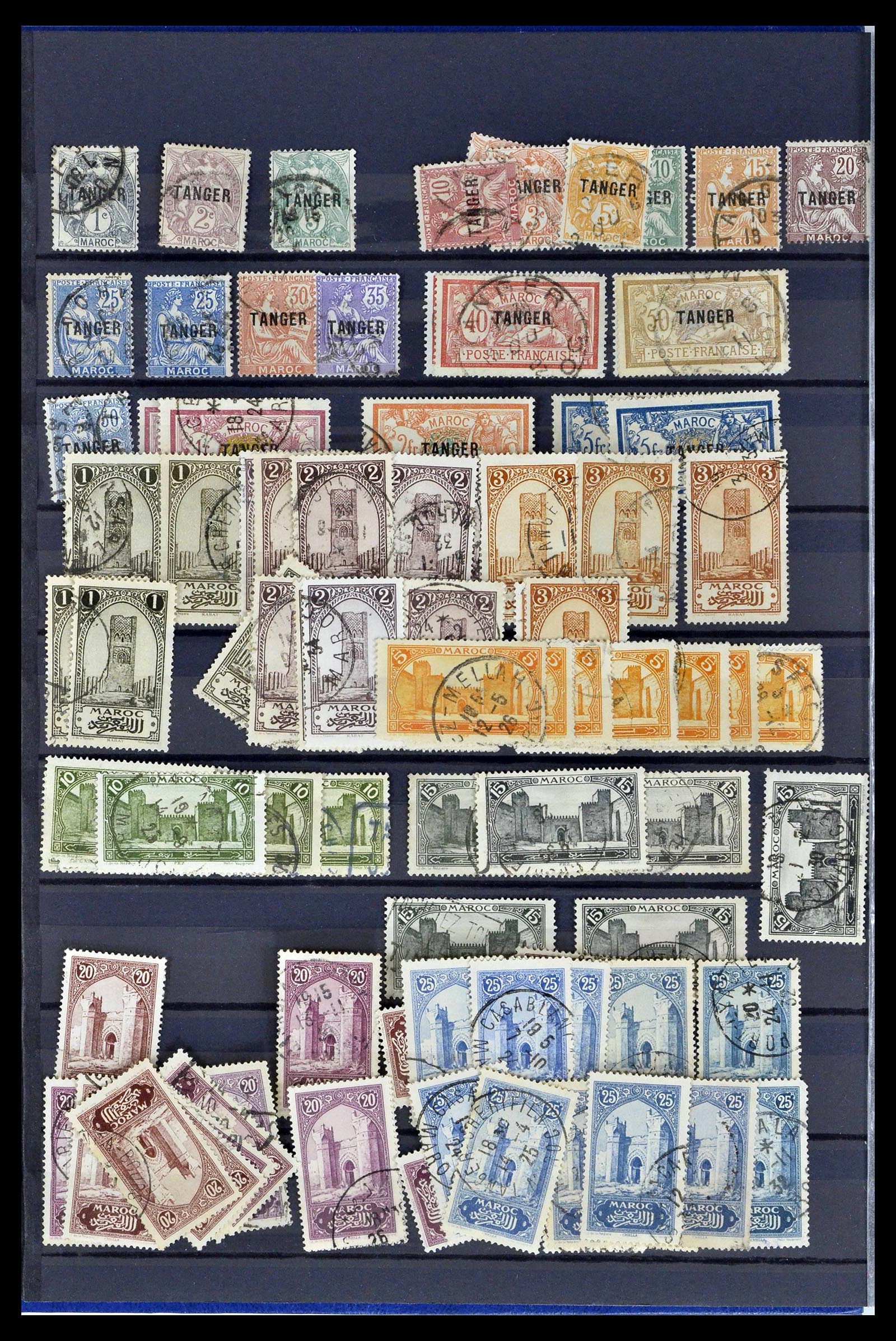 38778 0077 - Stamp collection 38778 Marocco 1891-1980.
