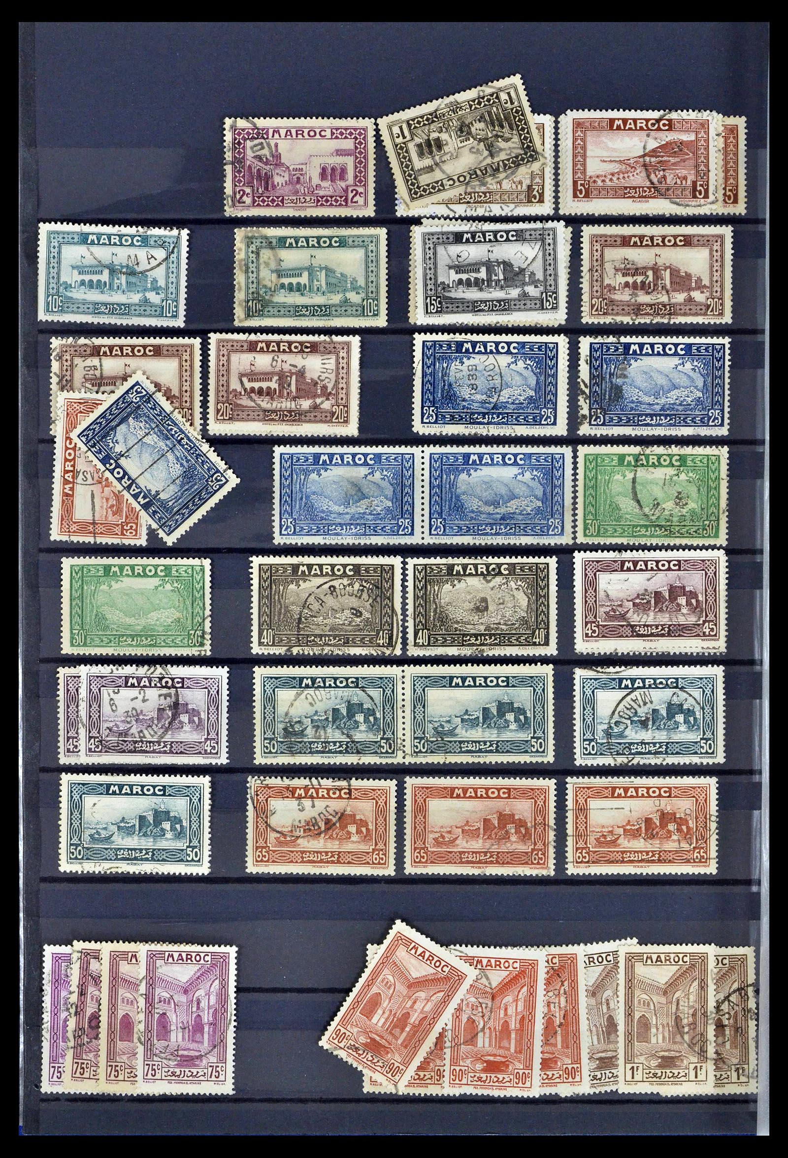 38778 0079 - Stamp collection 38778 Marocco 1891-1980.