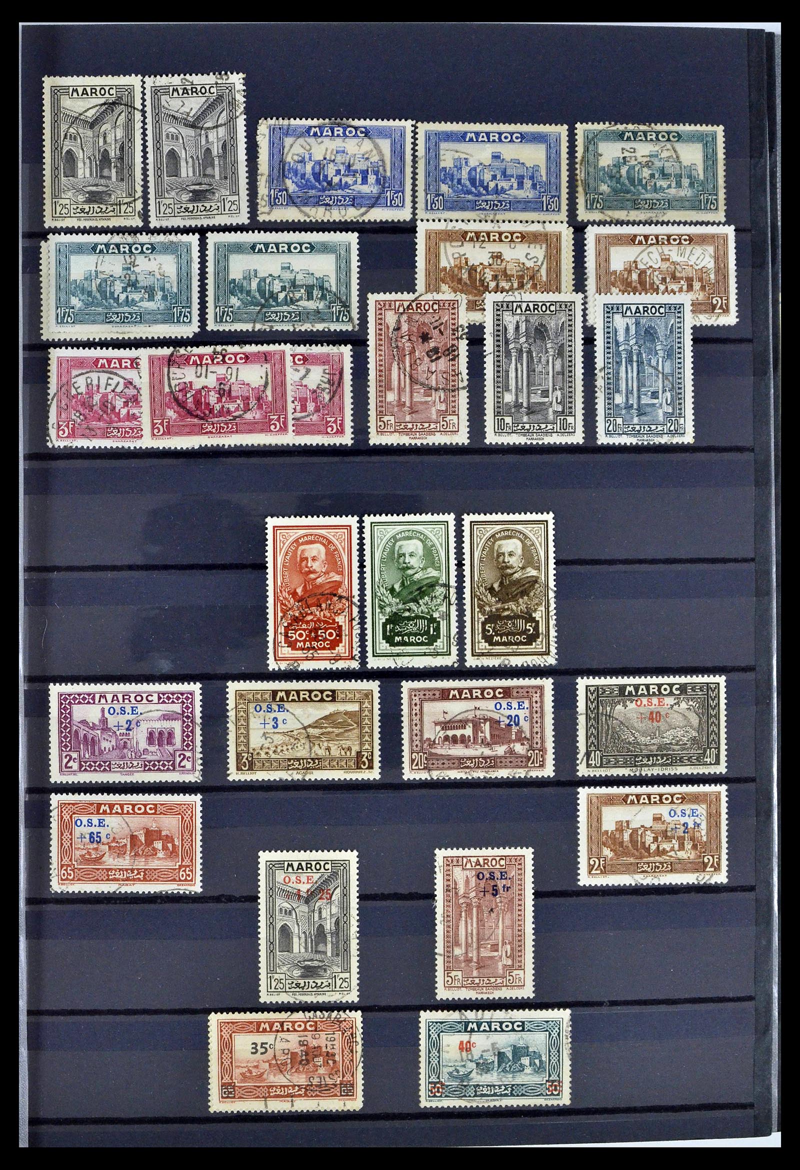 38778 0081 - Stamp collection 38778 Marocco 1891-1980.