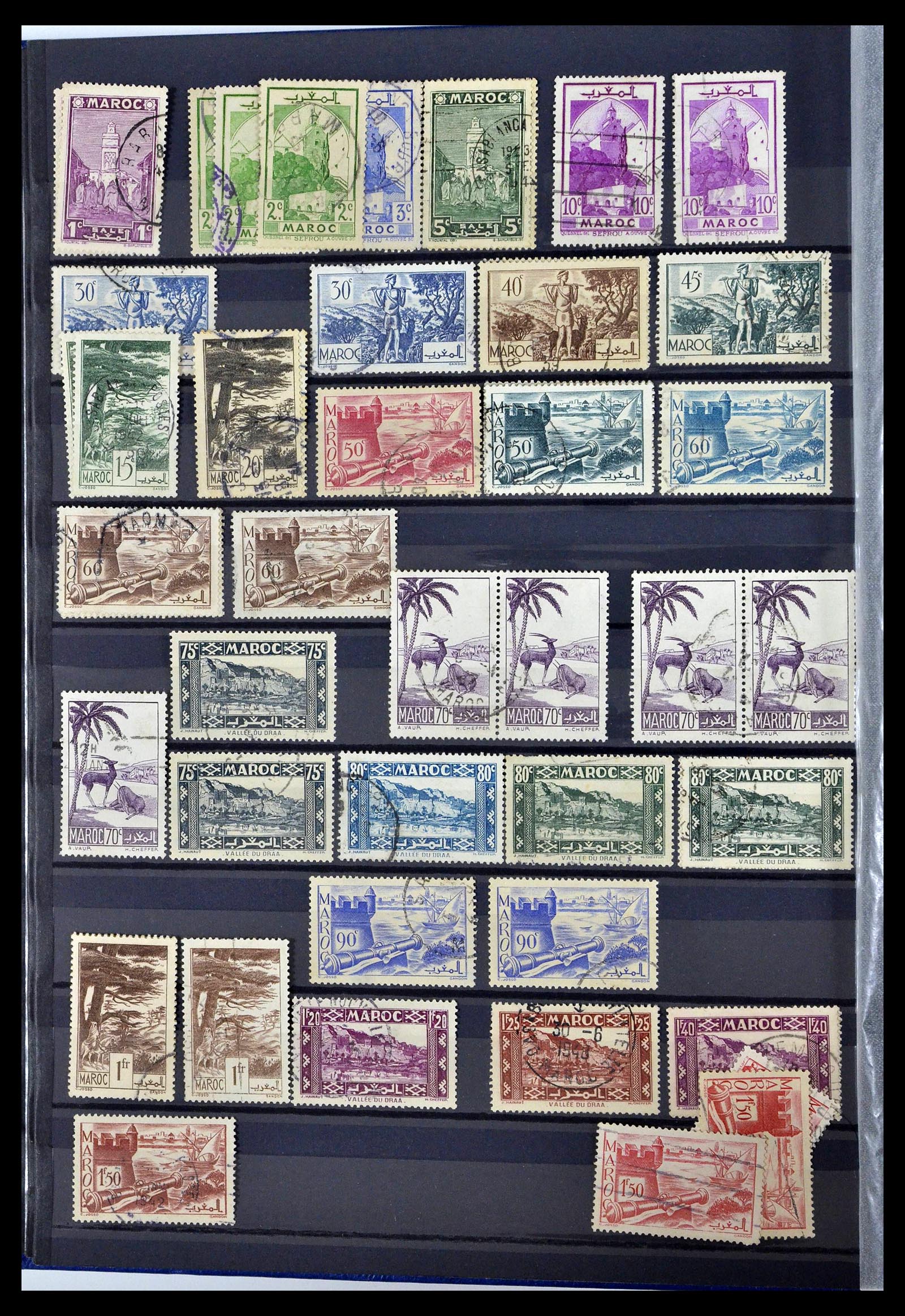 38778 0082 - Stamp collection 38778 Marocco 1891-1980.