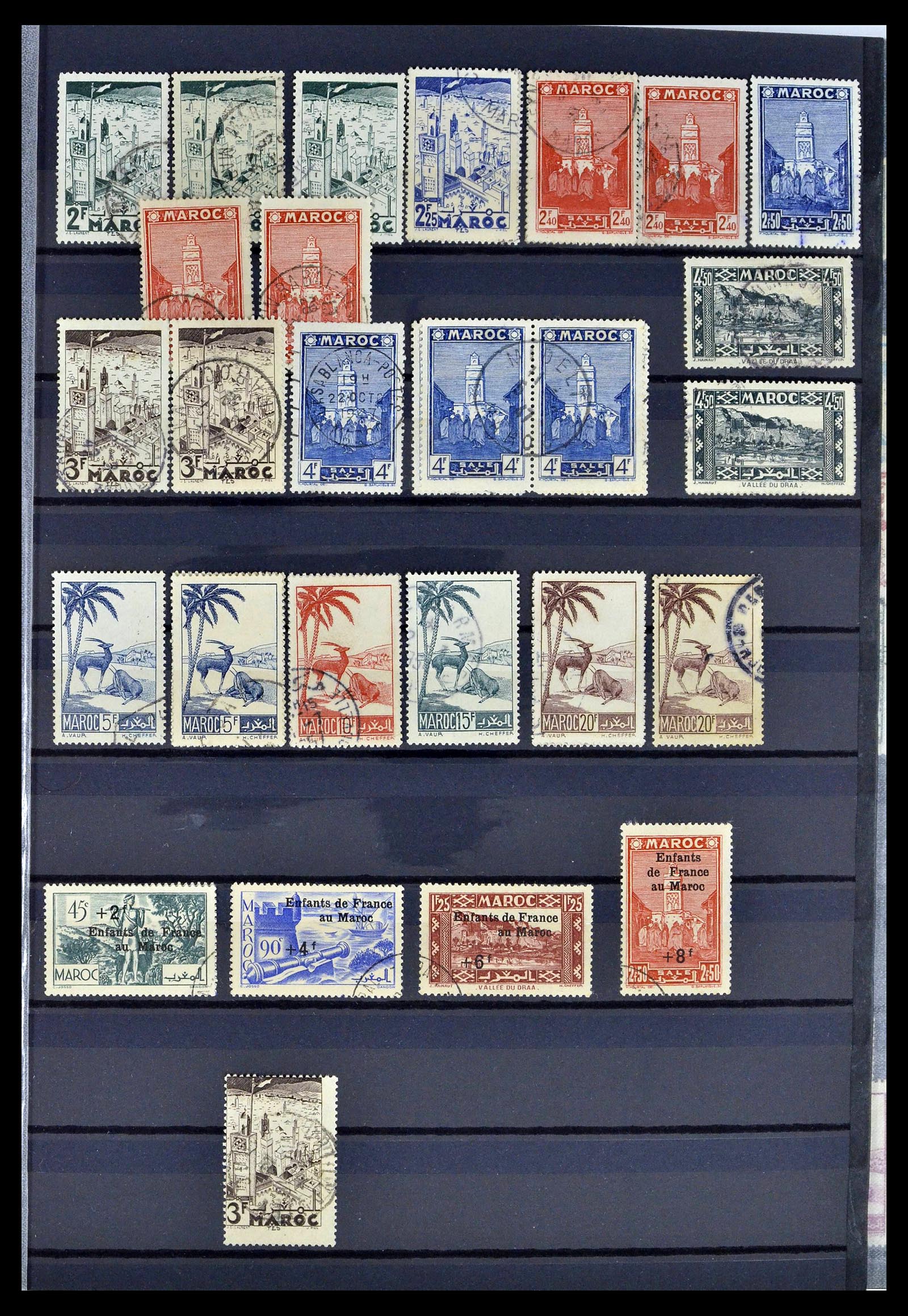 38778 0083 - Stamp collection 38778 Marocco 1891-1980.