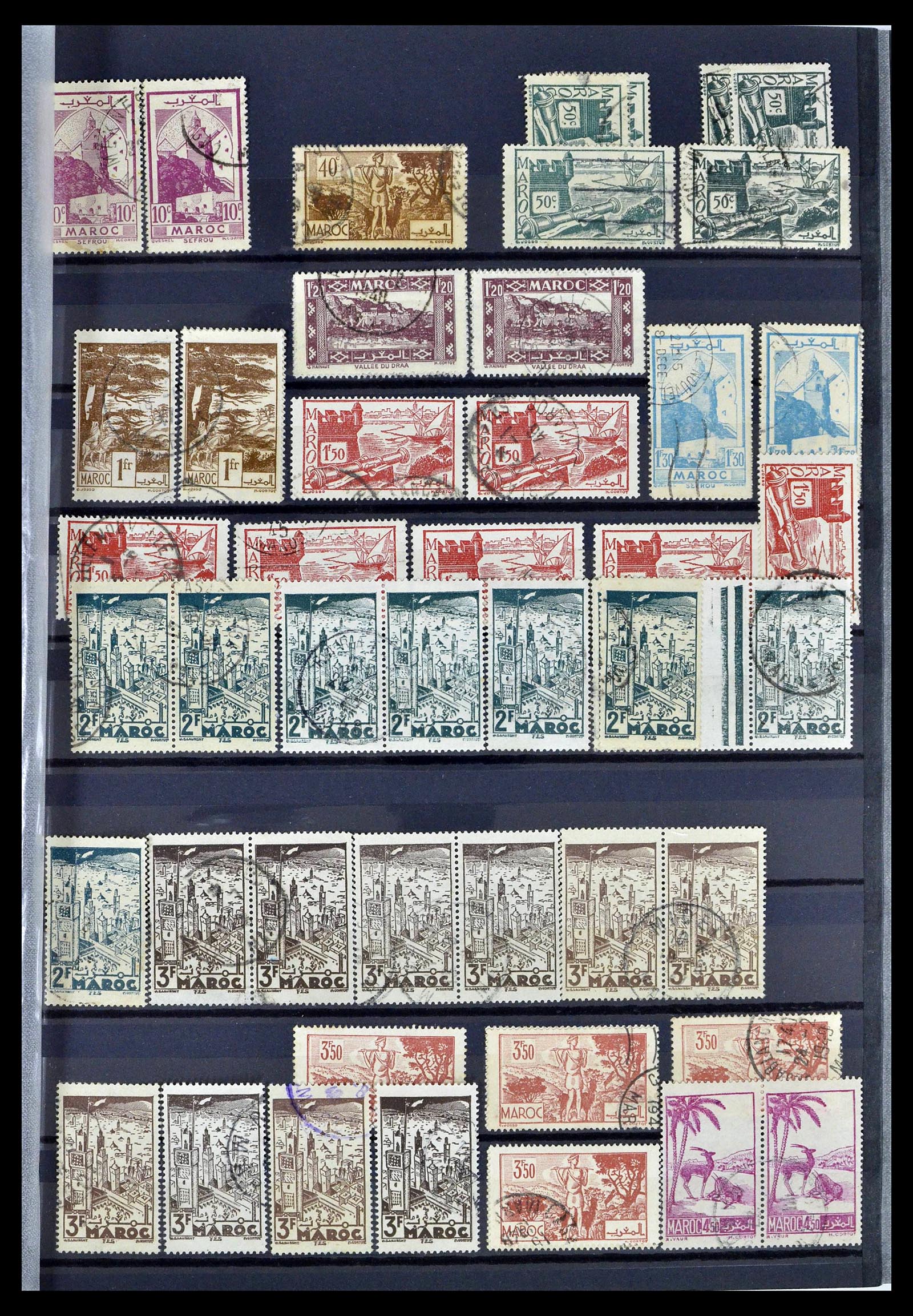 38778 0085 - Stamp collection 38778 Marocco 1891-1980.