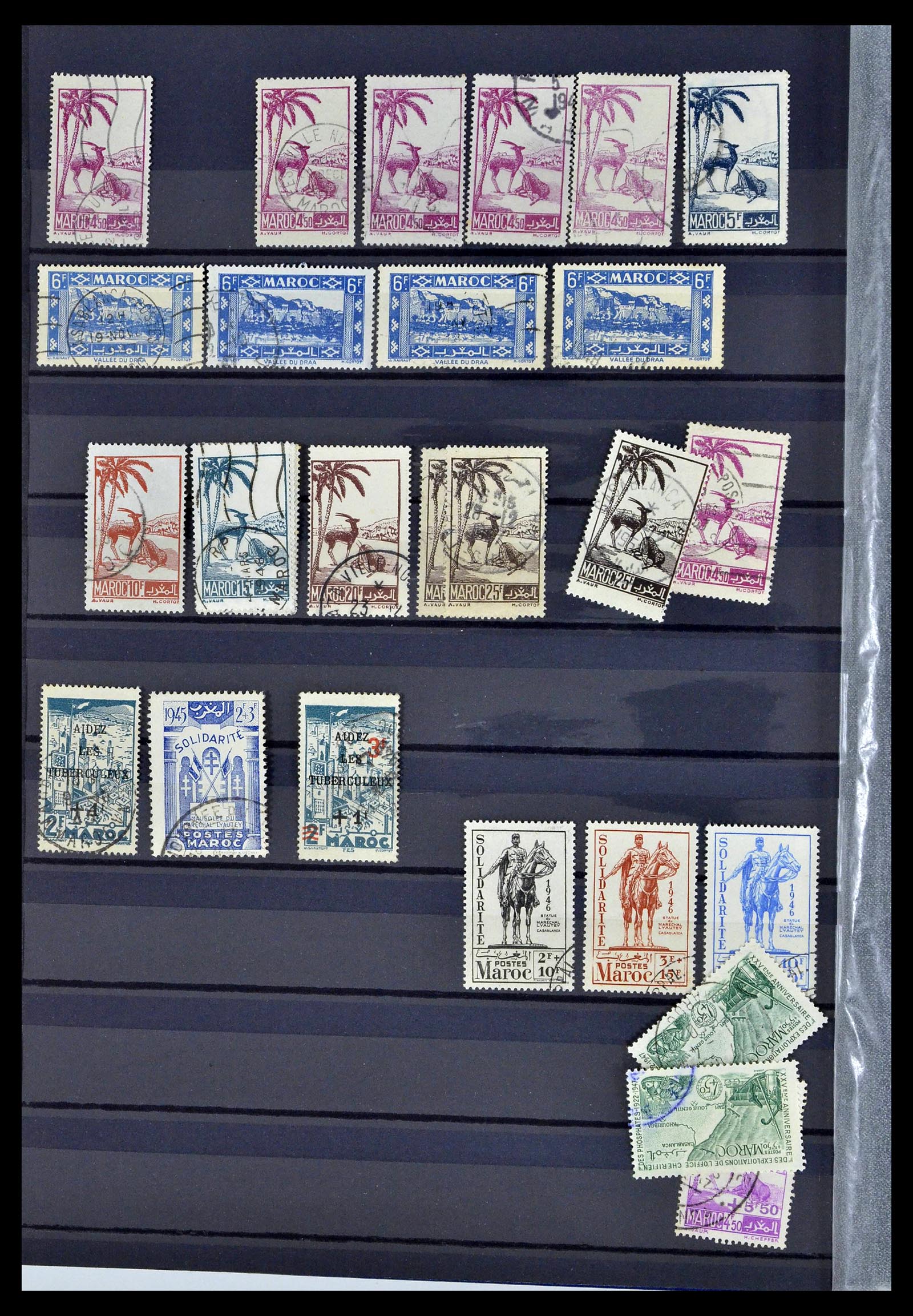 38778 0086 - Stamp collection 38778 Marocco 1891-1980.