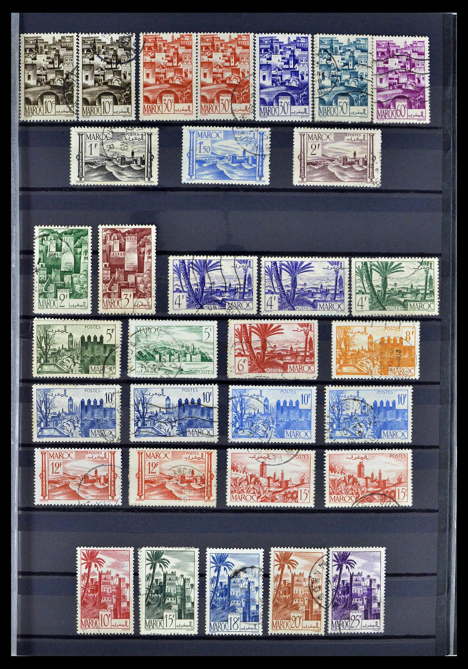 38778 0087 - Stamp collection 38778 Marocco 1891-1980.