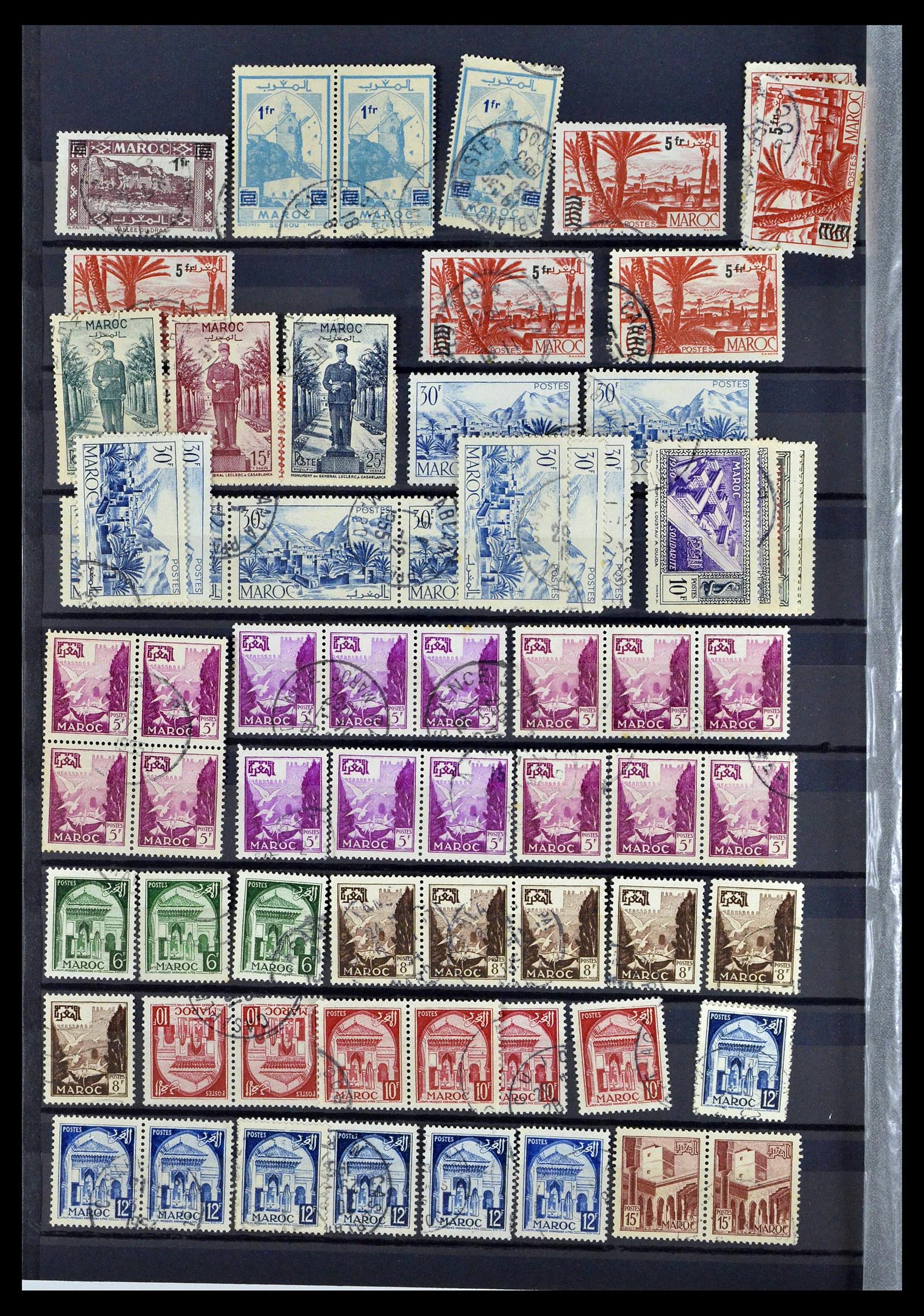 38778 0090 - Stamp collection 38778 Marocco 1891-1980.