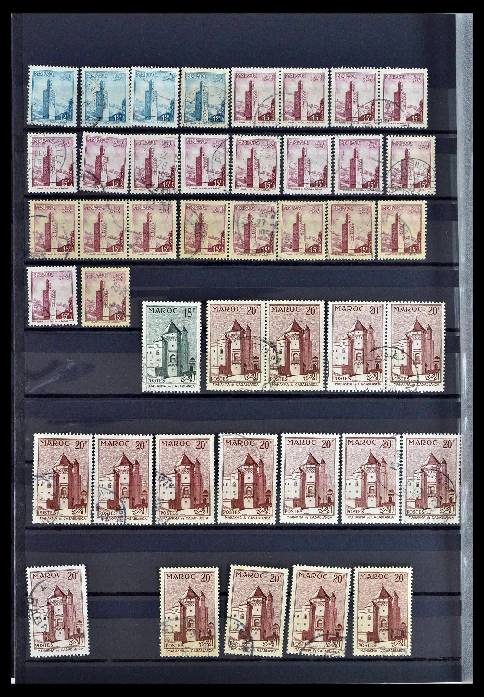 38778 0094 - Stamp collection 38778 Marocco 1891-1980.