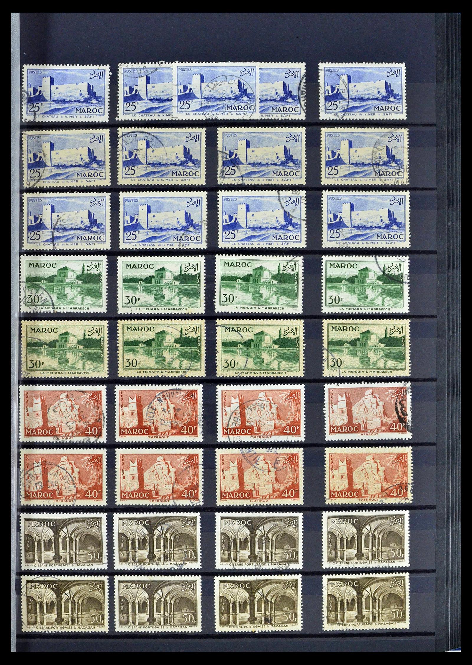 38778 0095 - Stamp collection 38778 Marocco 1891-1980.