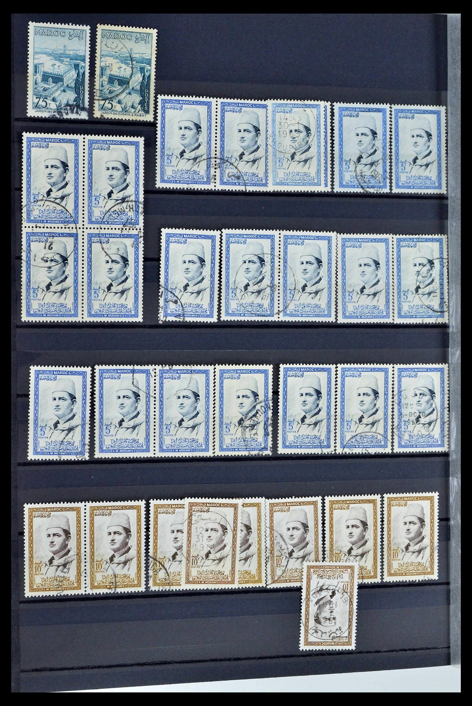 38778 0096 - Stamp collection 38778 Marocco 1891-1980.