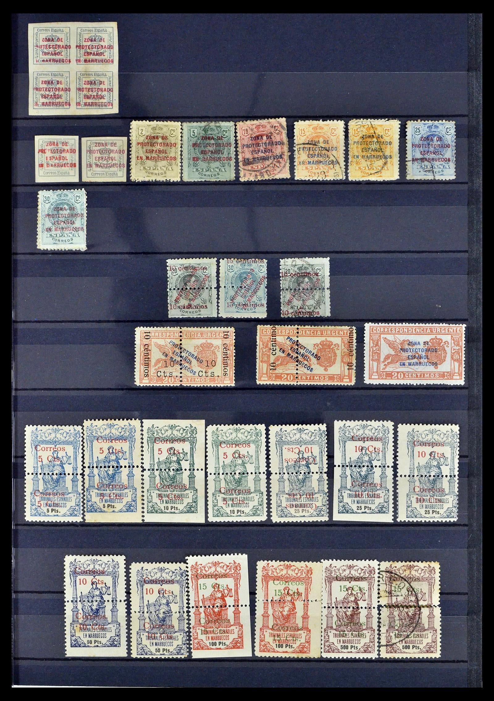 38778 0190 - Stamp collection 38778 Marocco 1891-1980.