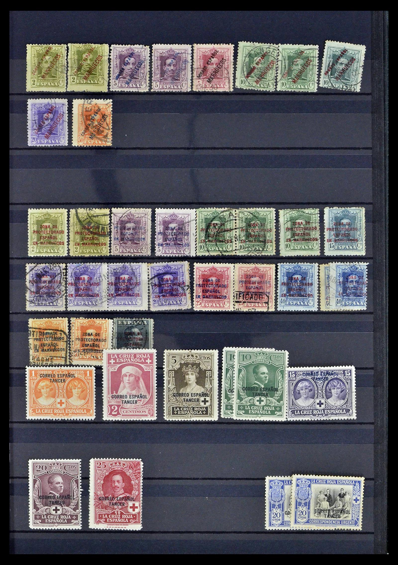 38778 0192 - Stamp collection 38778 Marocco 1891-1980.