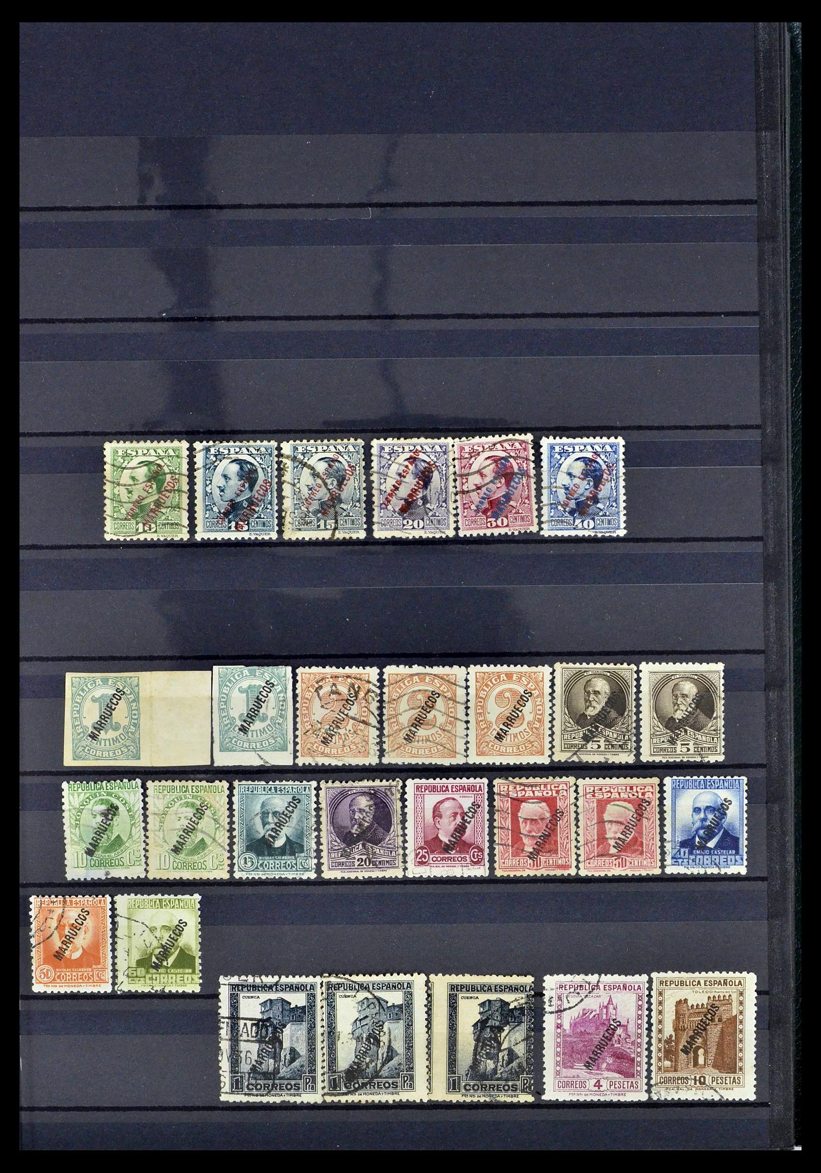 38778 0196 - Stamp collection 38778 Marocco 1891-1980.