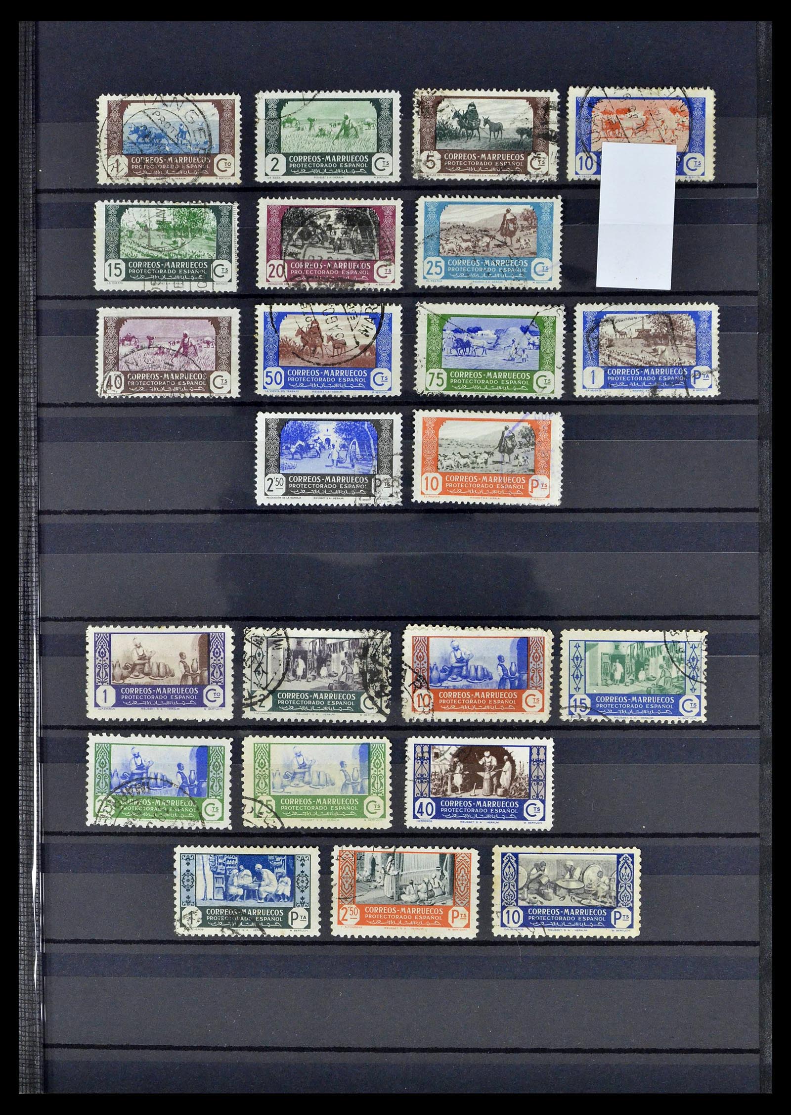 38778 0204 - Stamp collection 38778 Marocco 1891-1980.