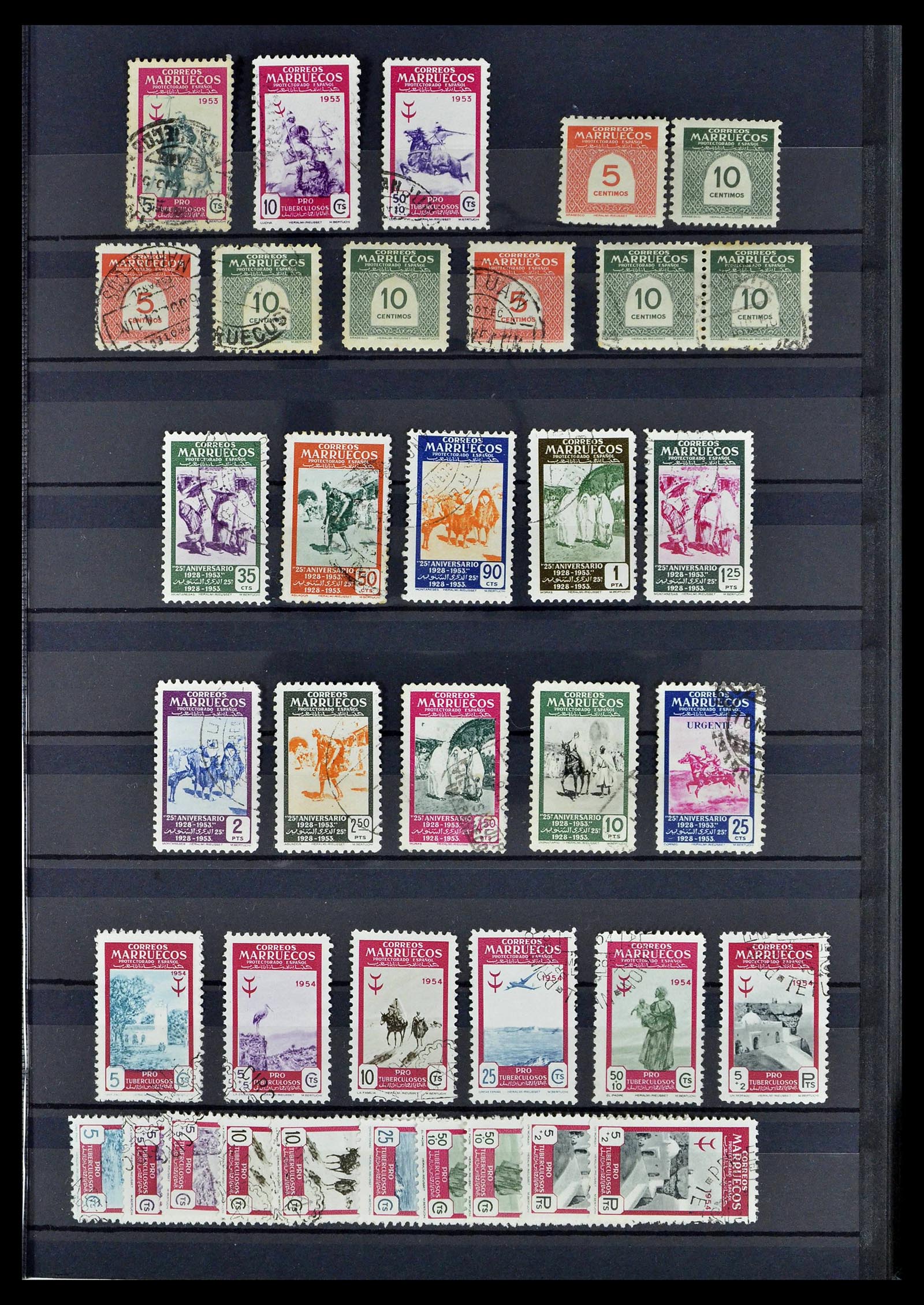 38778 0210 - Stamp collection 38778 Marocco 1891-1980.