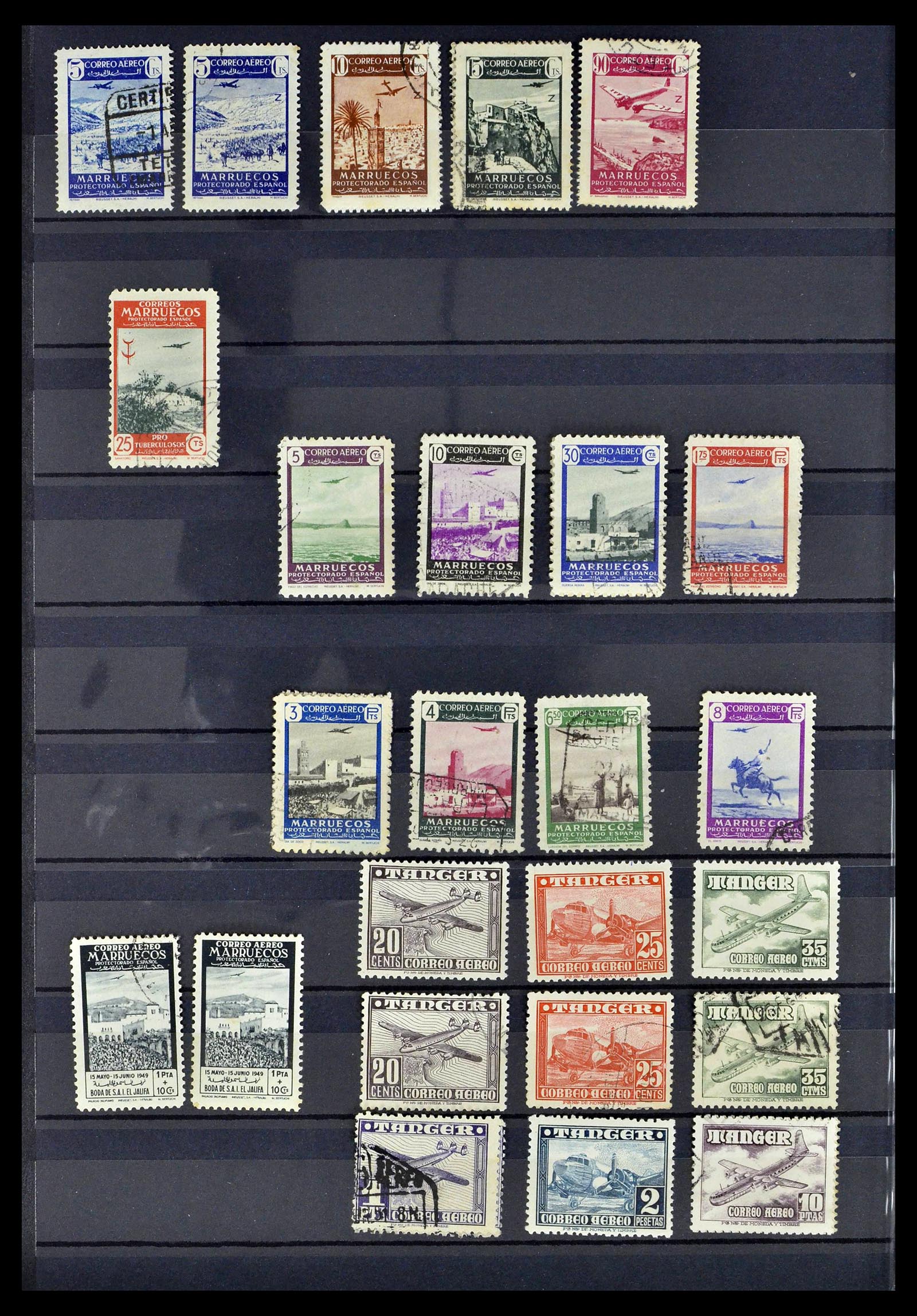 38778 0217 - Stamp collection 38778 Marocco 1891-1980.