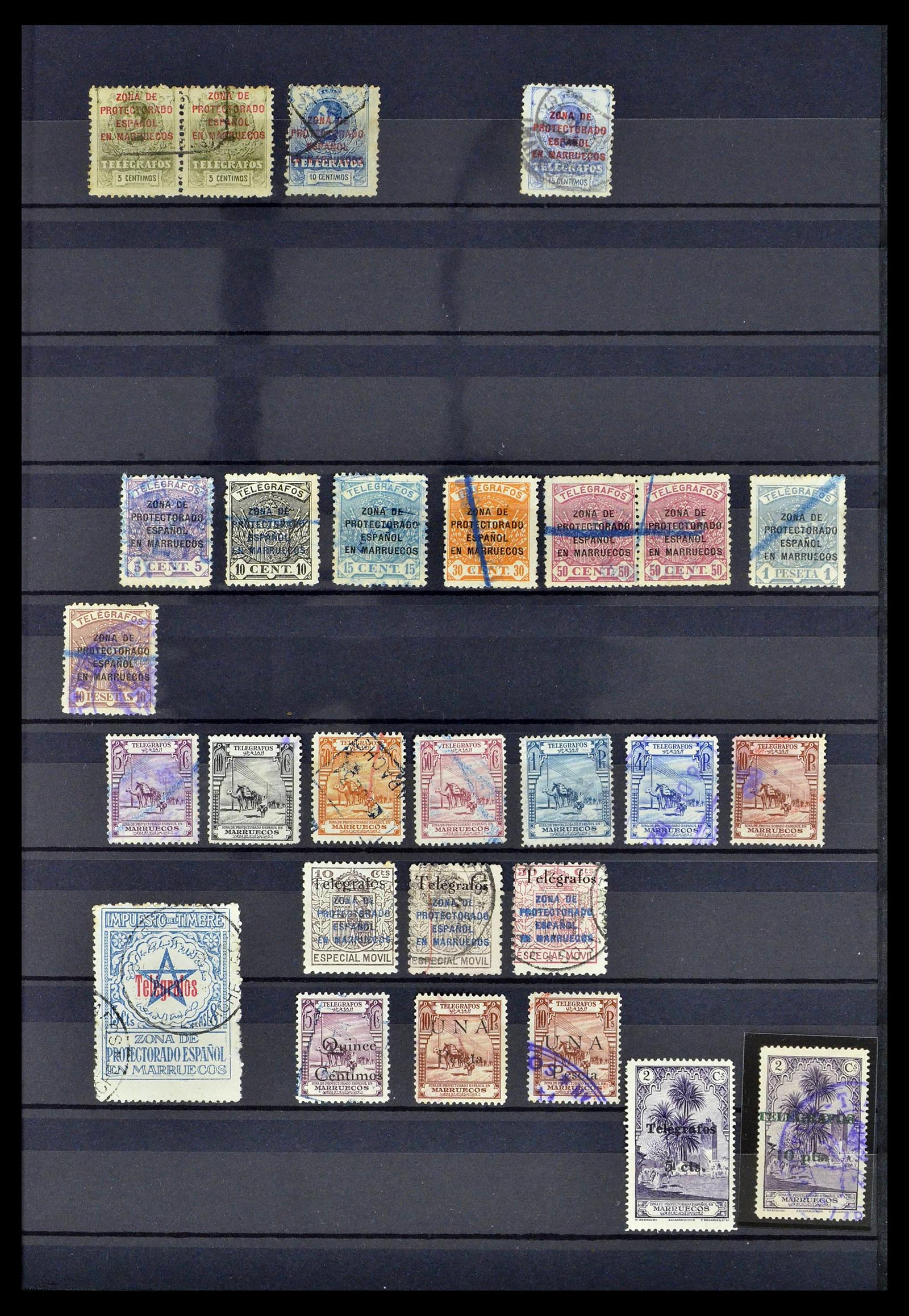 38778 0222 - Postzegelverzameling 38778 Marokko 1891-1980.