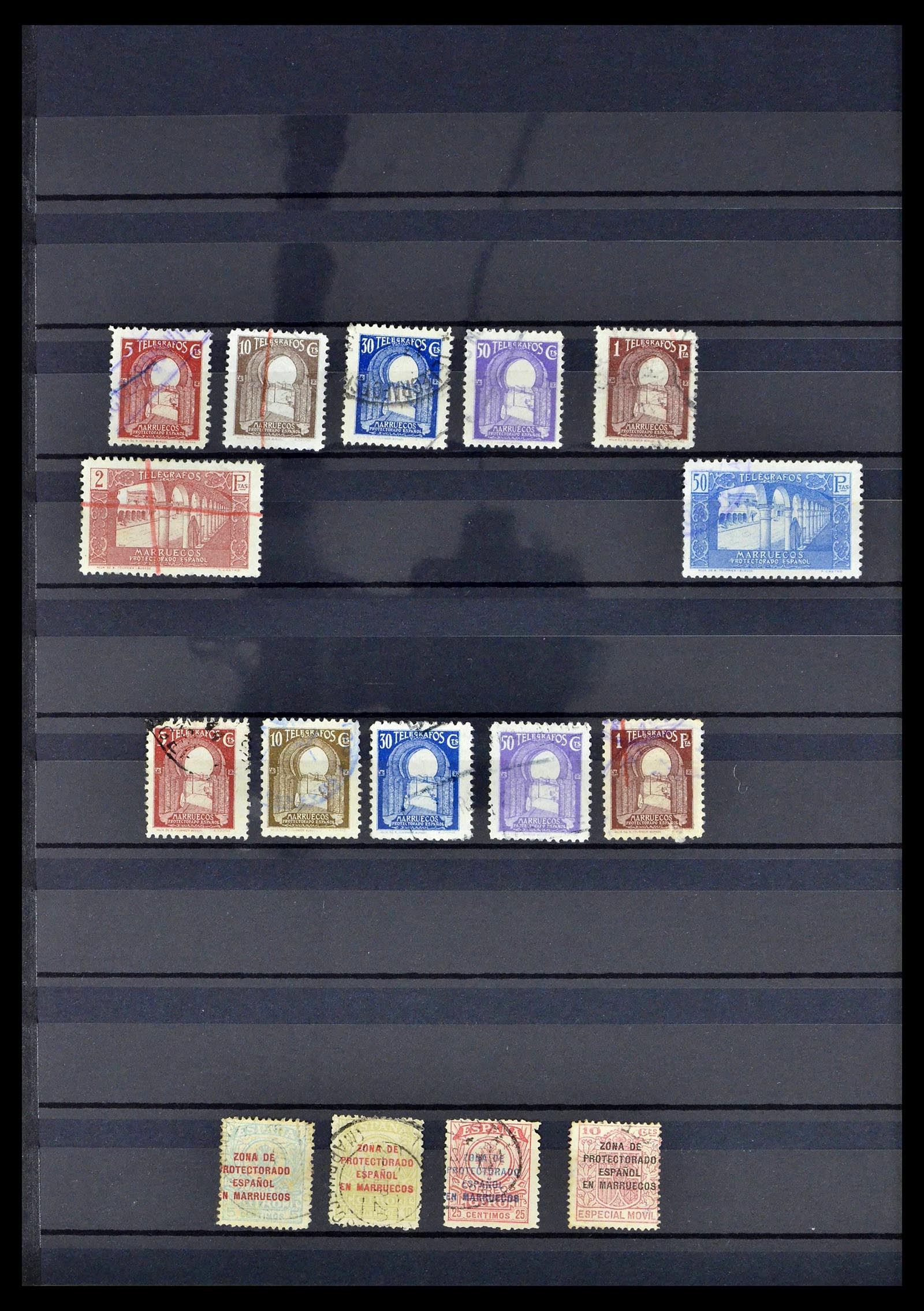 38778 0223 - Postzegelverzameling 38778 Marokko 1891-1980.