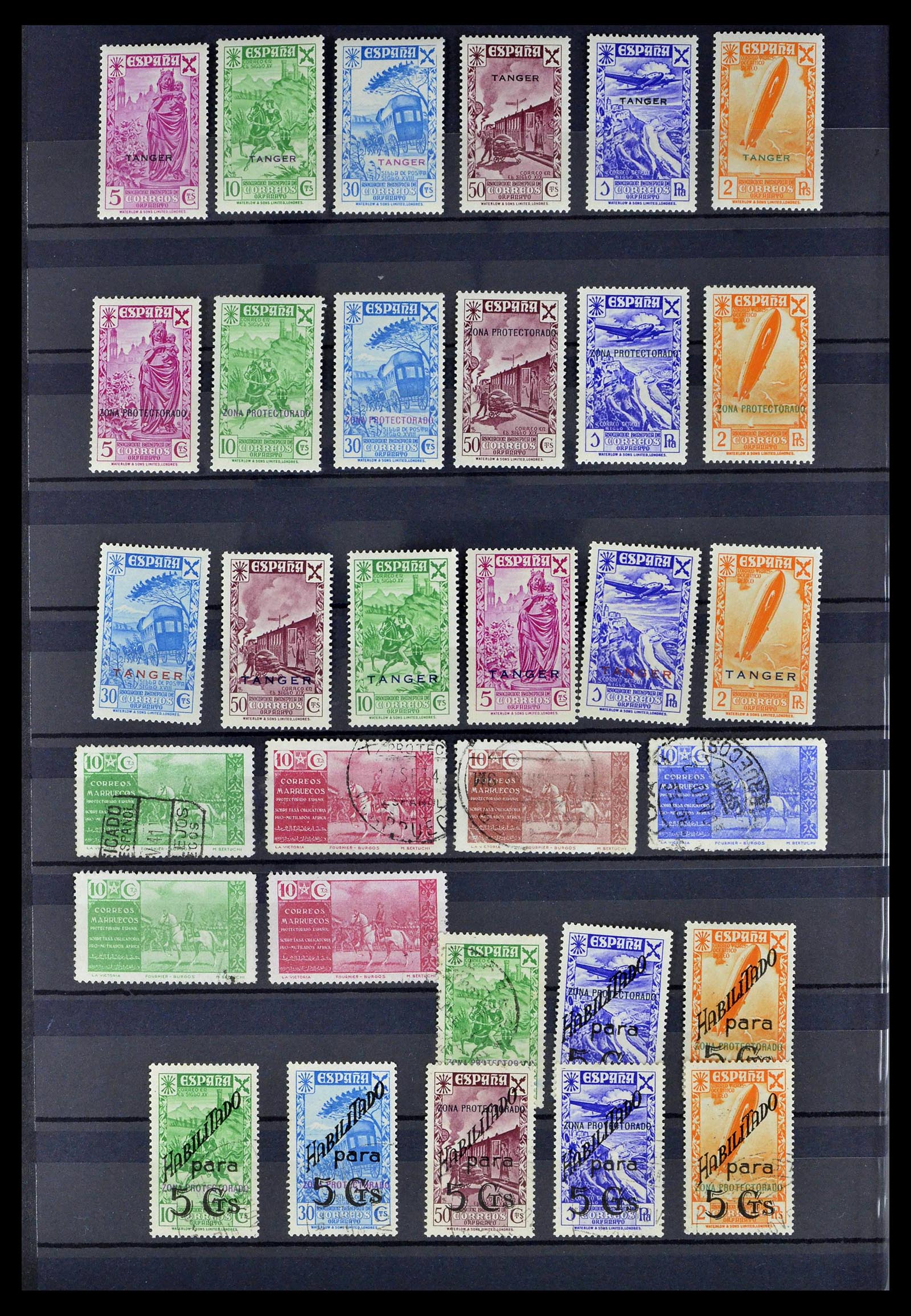 38778 0225 - Stamp collection 38778 Marocco 1891-1980.