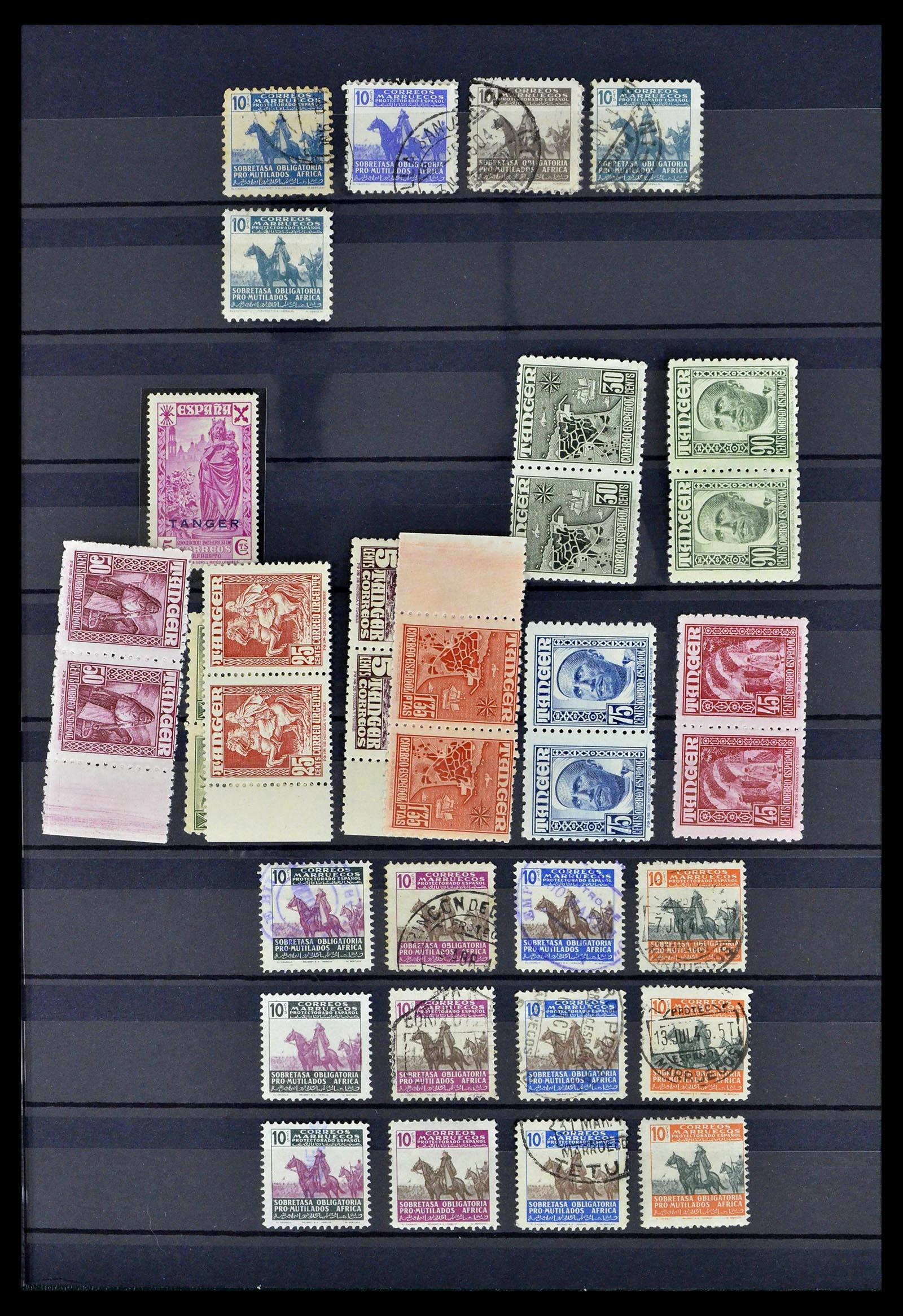 38778 0226 - Stamp collection 38778 Marocco 1891-1980.