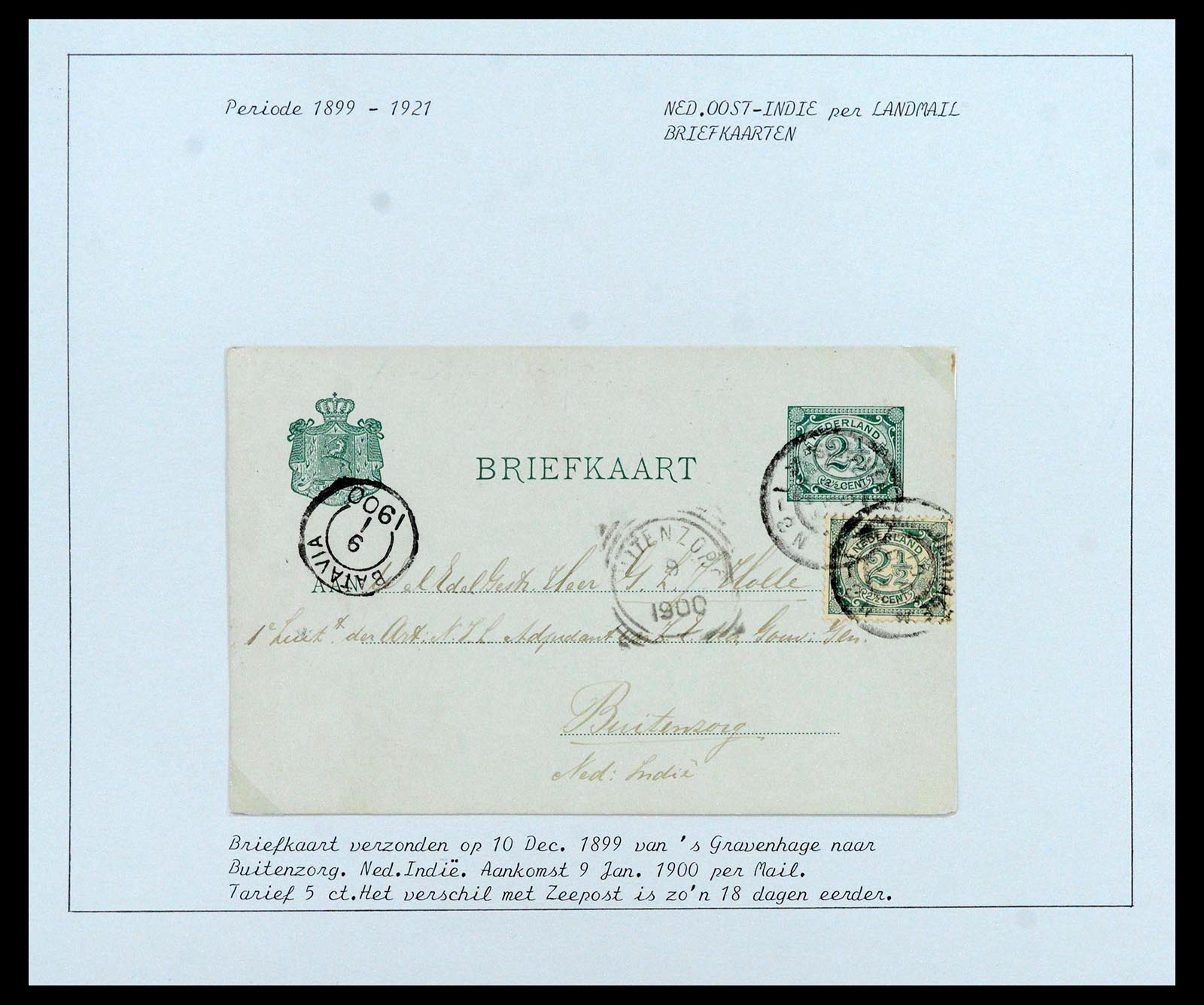 38779 0058 - Postzegelverzameling 38779 Nederland brieven 1872-1945.
