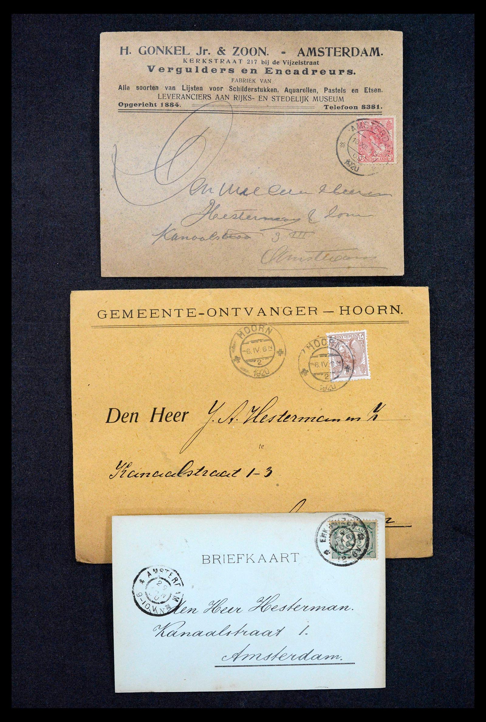 38779 0162 - Stamp collection 38779 Netherlands covers 1872-1945.