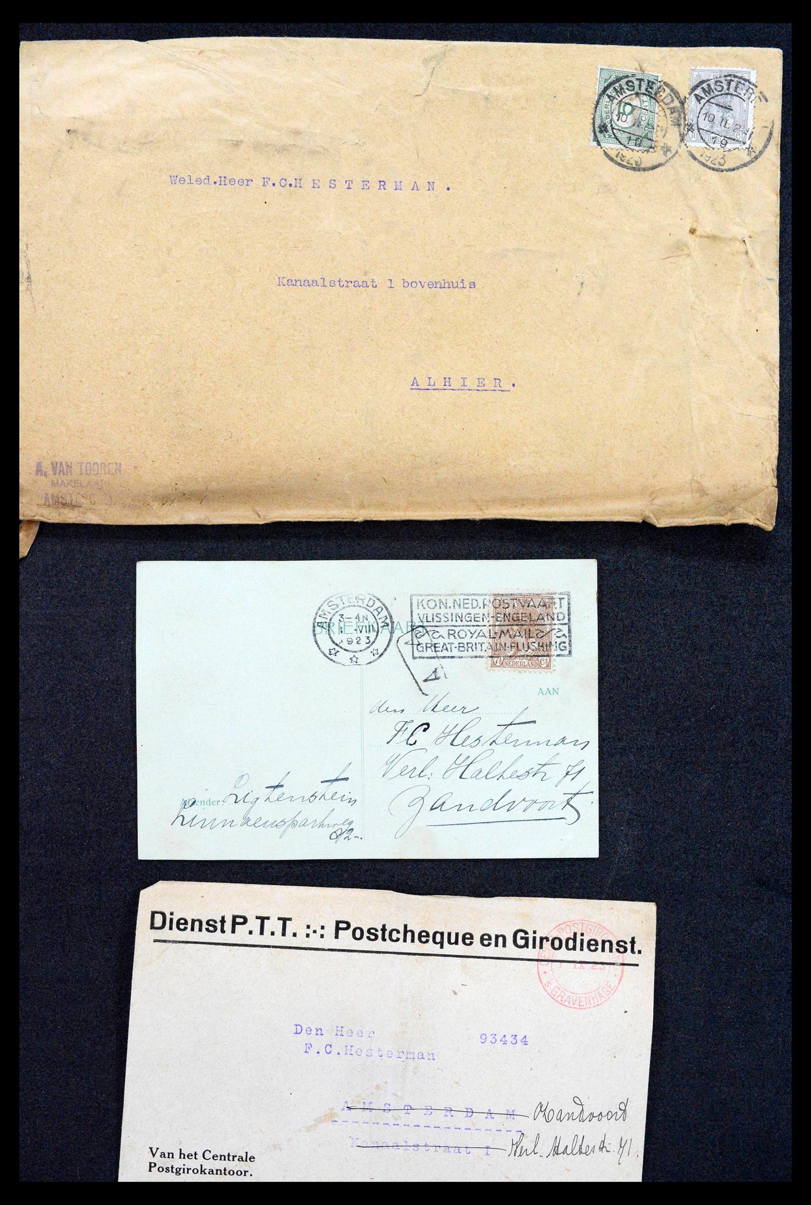38779 0163 - Stamp collection 38779 Netherlands covers 1872-1945.