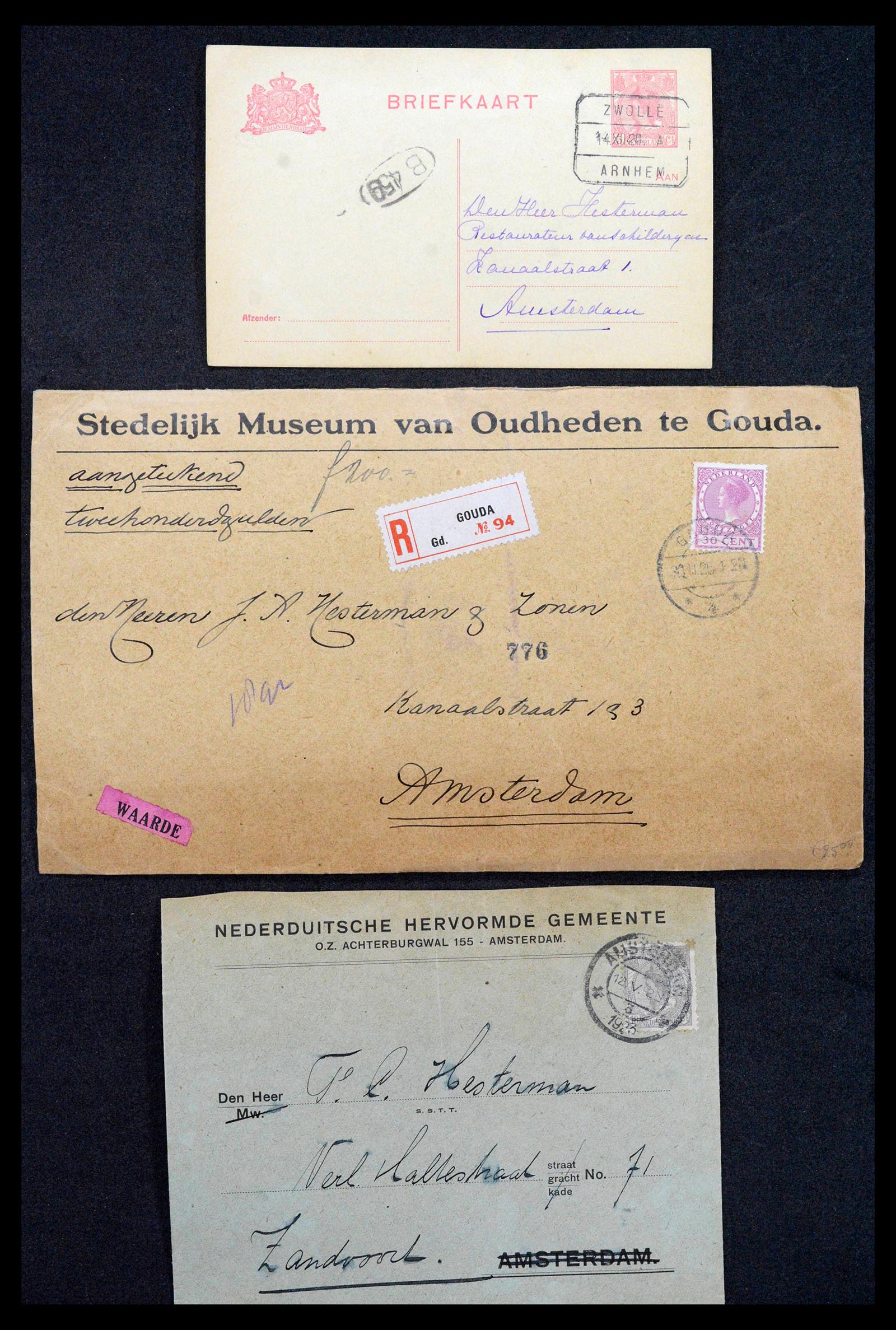 38779 0168 - Stamp collection 38779 Netherlands covers 1872-1945.