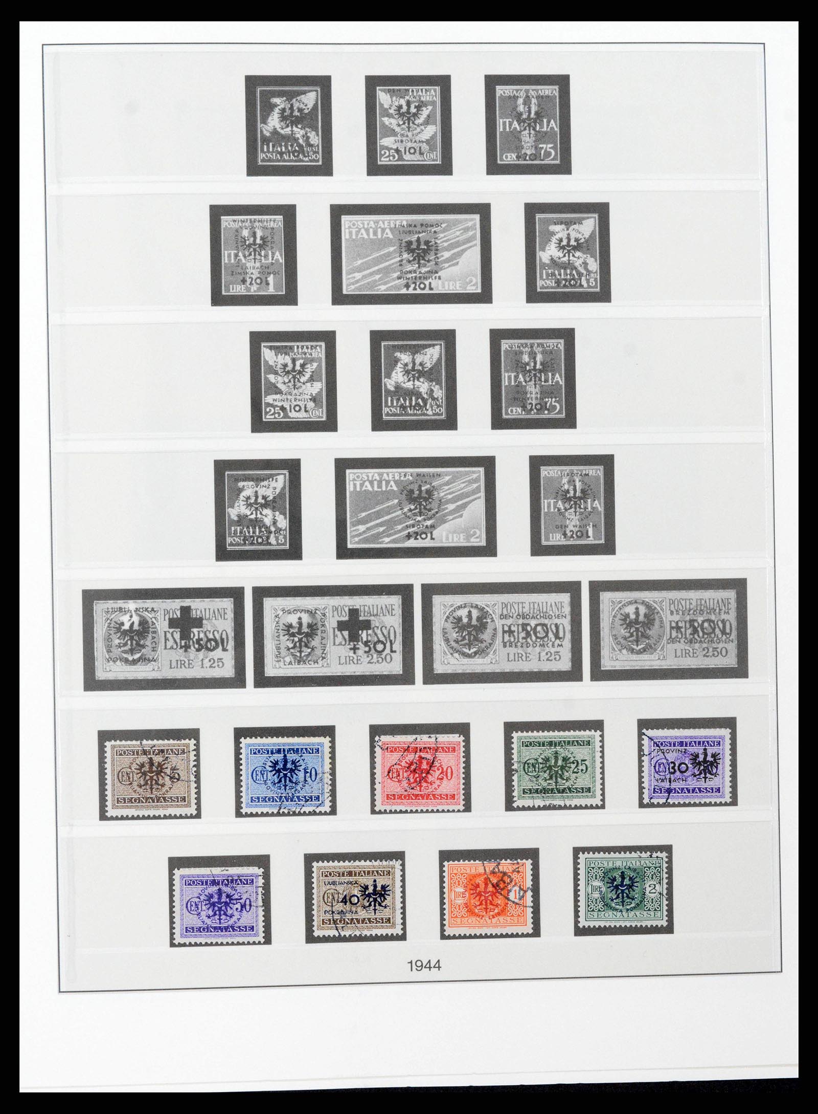 38785 0042 - Stamp collection 38785 German occupations WW II 1938-1945.