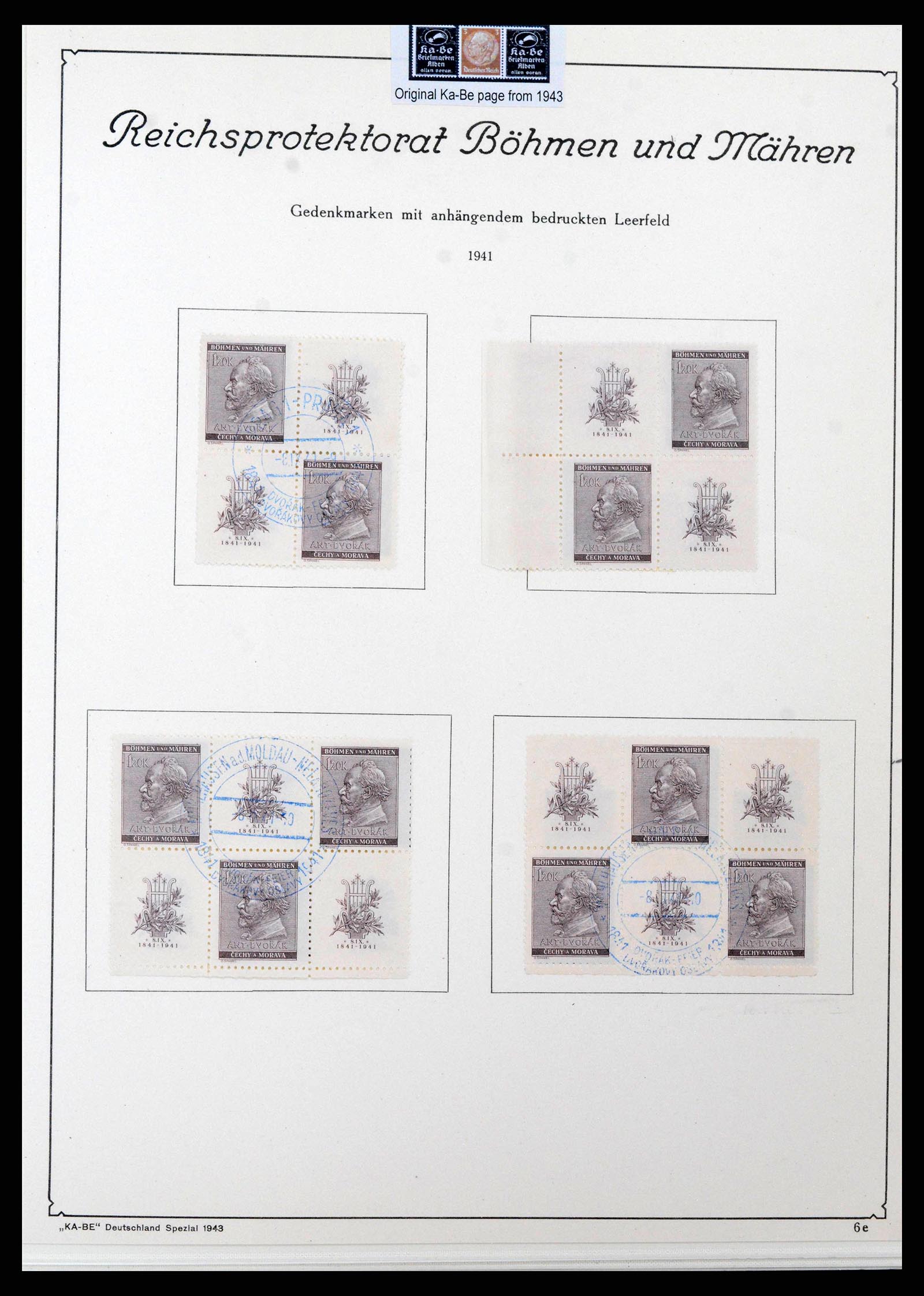 38785 0126 - Stamp collection 38785 German occupations WW II 1938-1945.