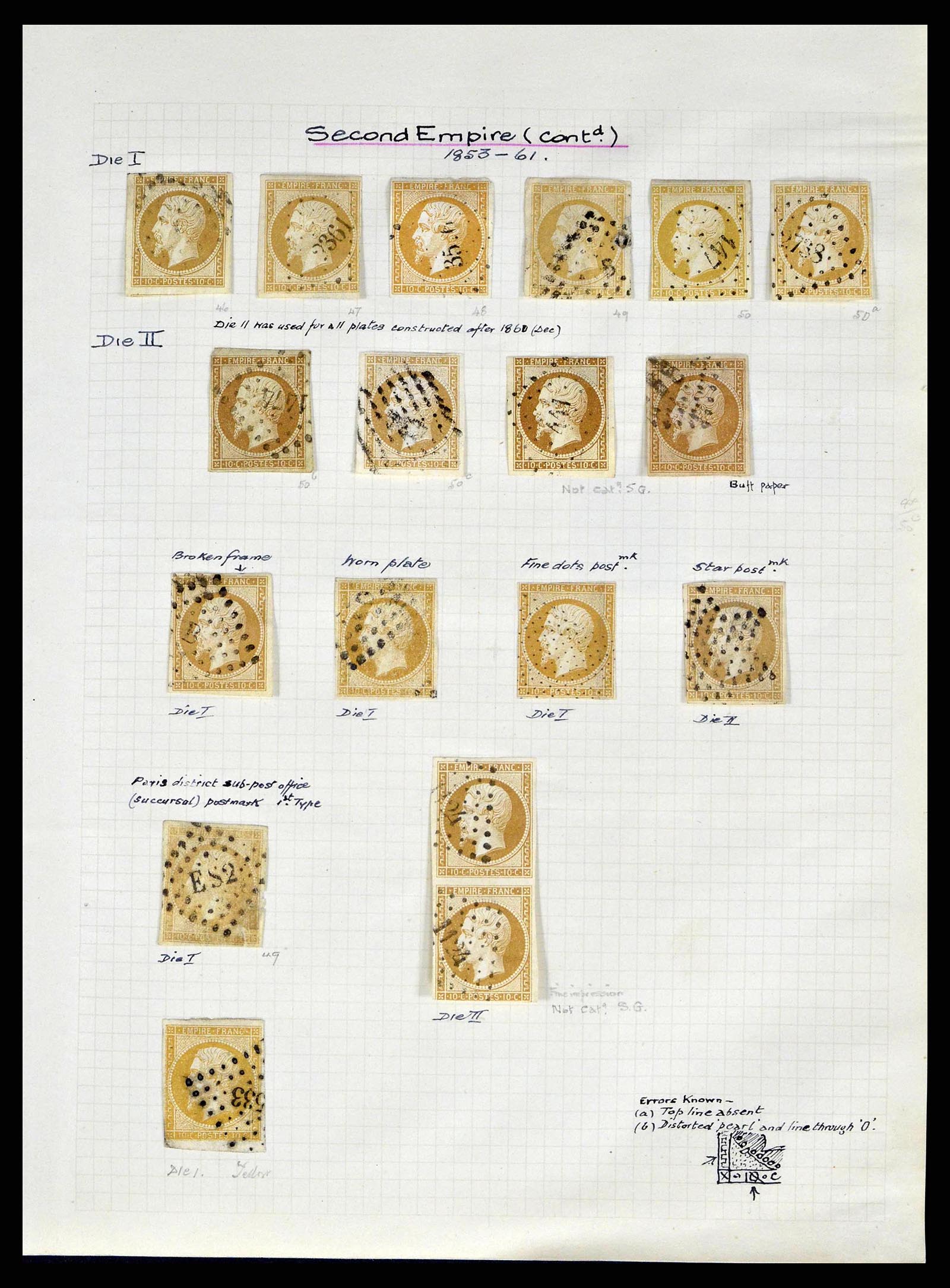 38790 0003 - Stamp collection 38790 France supercollection 1849-1954.