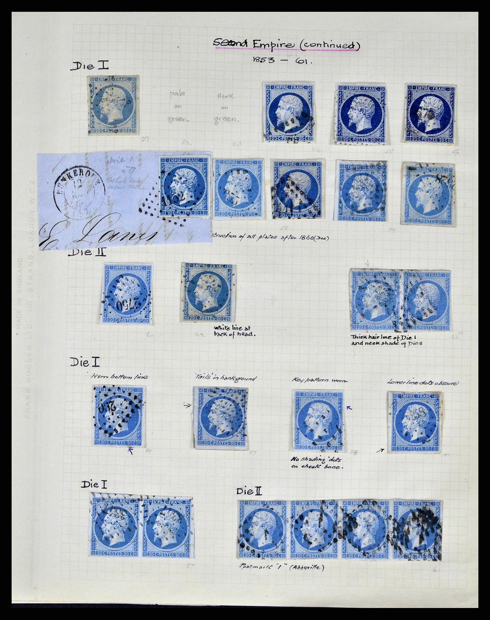 38790 0006 - Stamp collection 38790 France supercollection 1849-1954.
