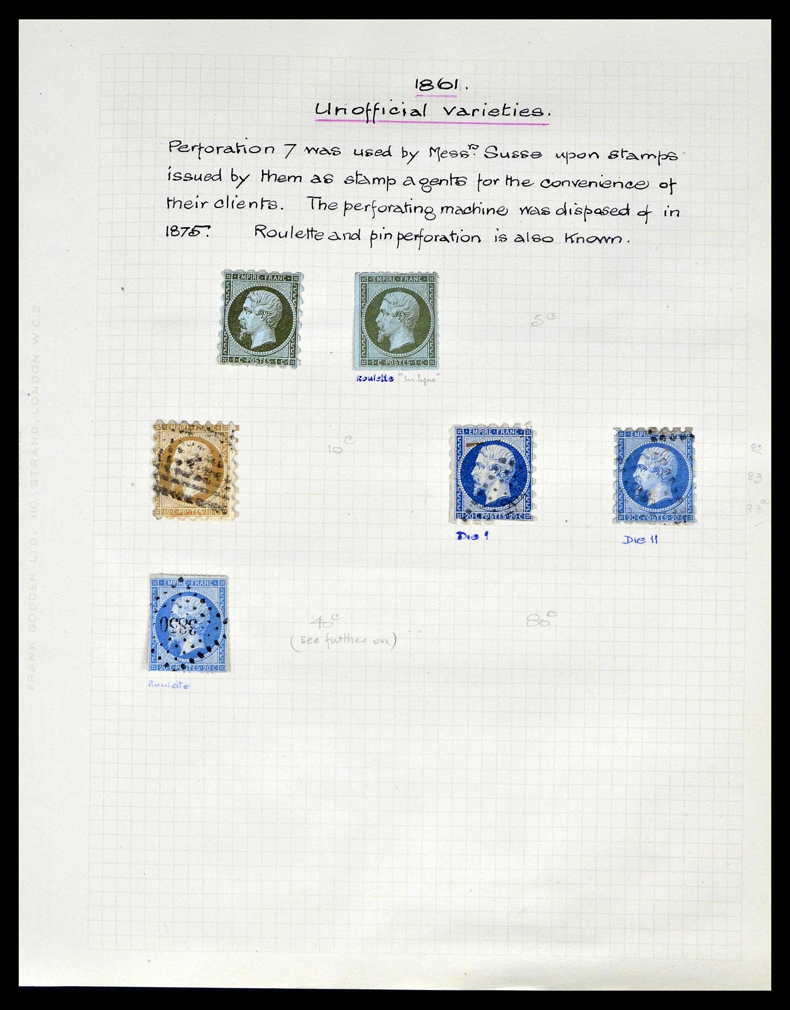 38790 0008 - Stamp collection 38790 France supercollection 1849-1954.