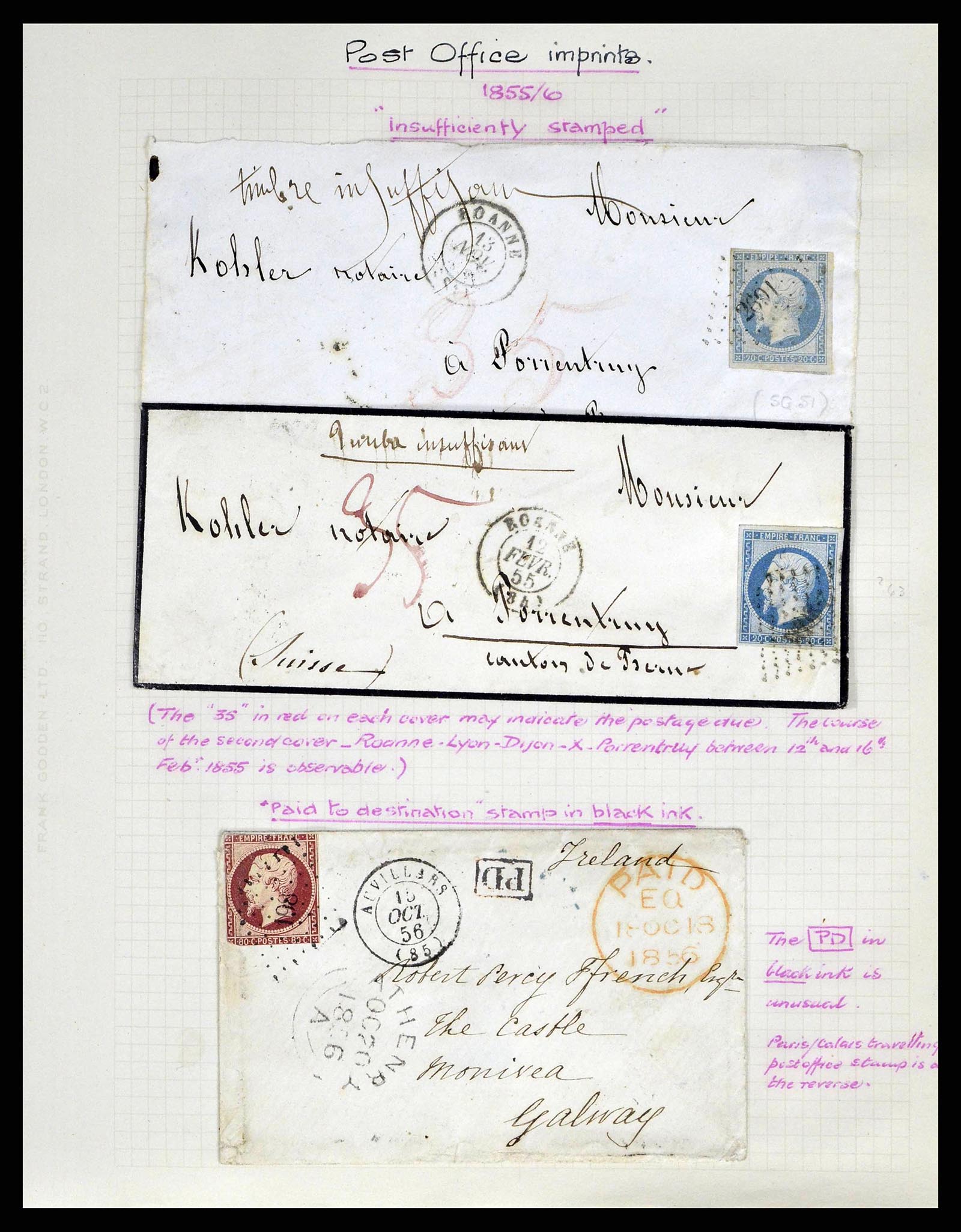 38790 0009 - Stamp collection 38790 France supercollection 1849-1954.