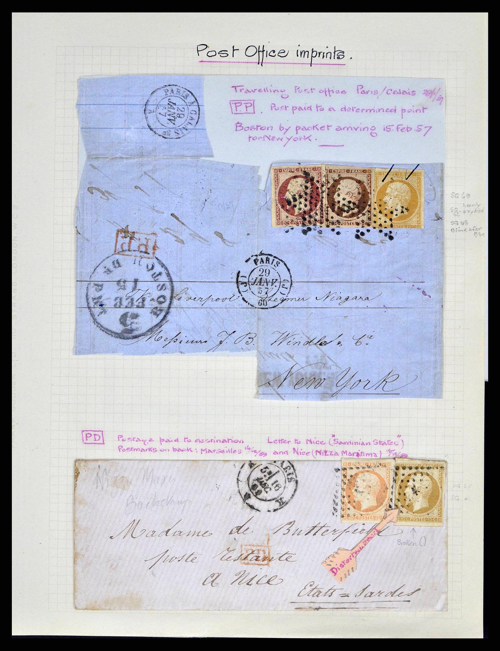 38790 0011 - Stamp collection 38790 France supercollection 1849-1954.