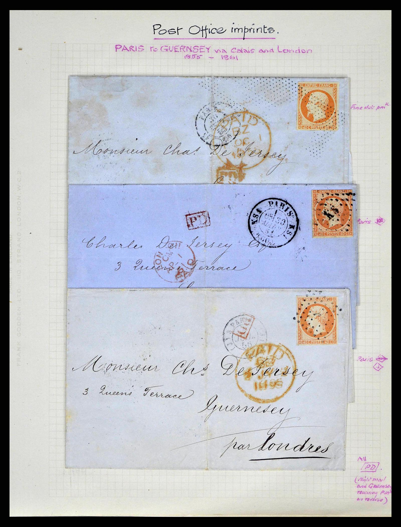 38790 0013 - Stamp collection 38790 France supercollection 1849-1954.