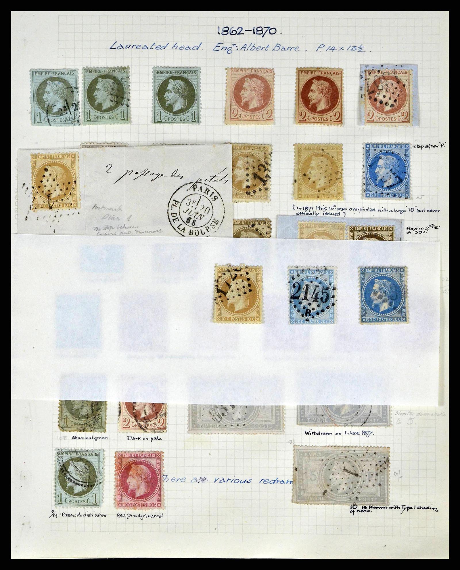 38790 0020 - Stamp collection 38790 France supercollection 1849-1954.