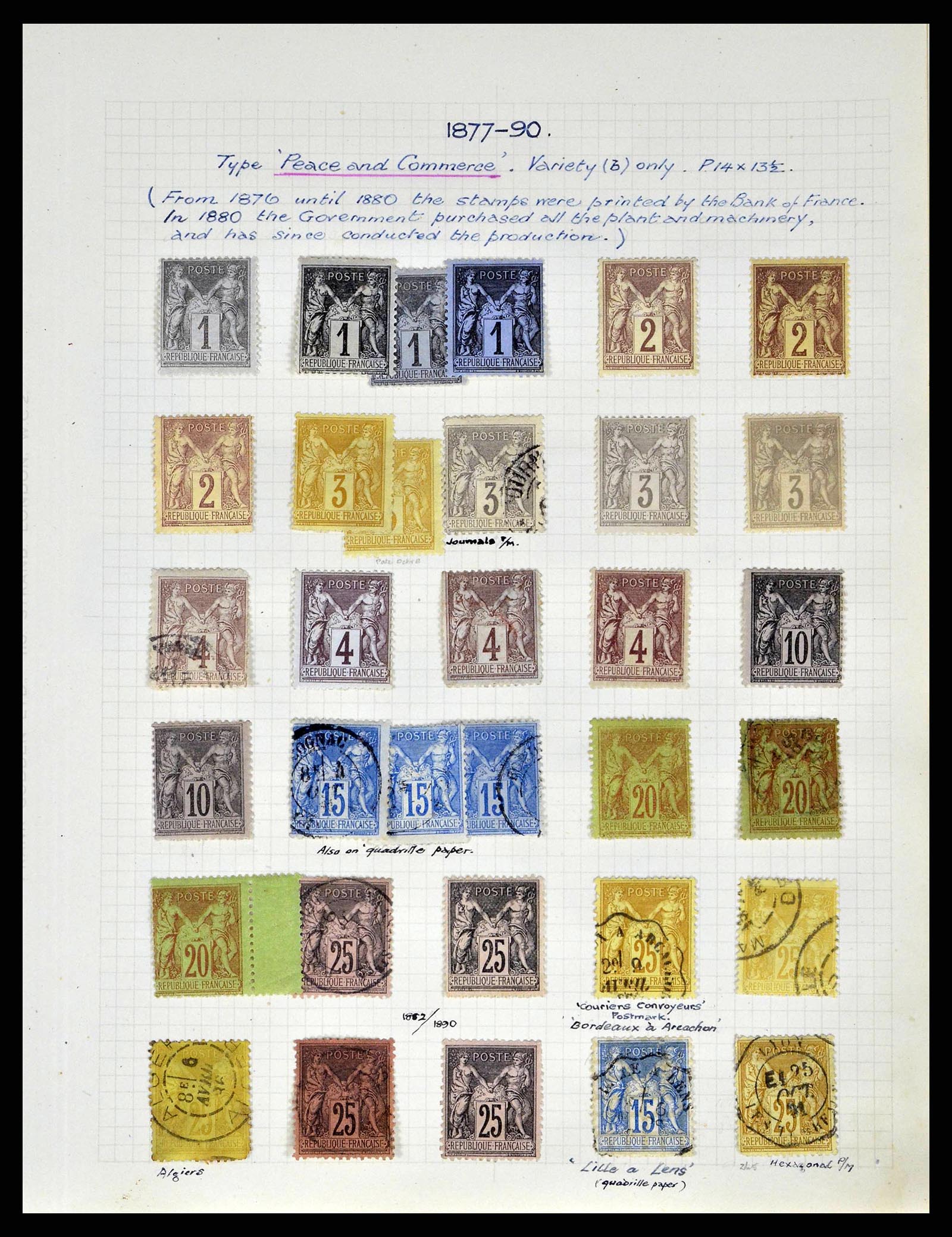 38790 0034 - Stamp collection 38790 France supercollection 1849-1954.
