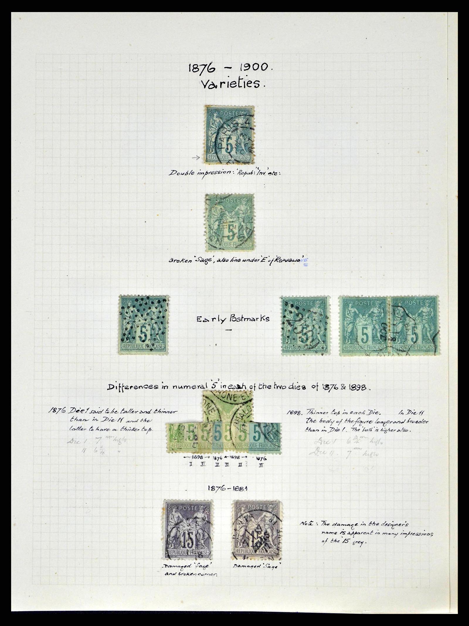 38790 0037 - Stamp collection 38790 France supercollection 1849-1954.