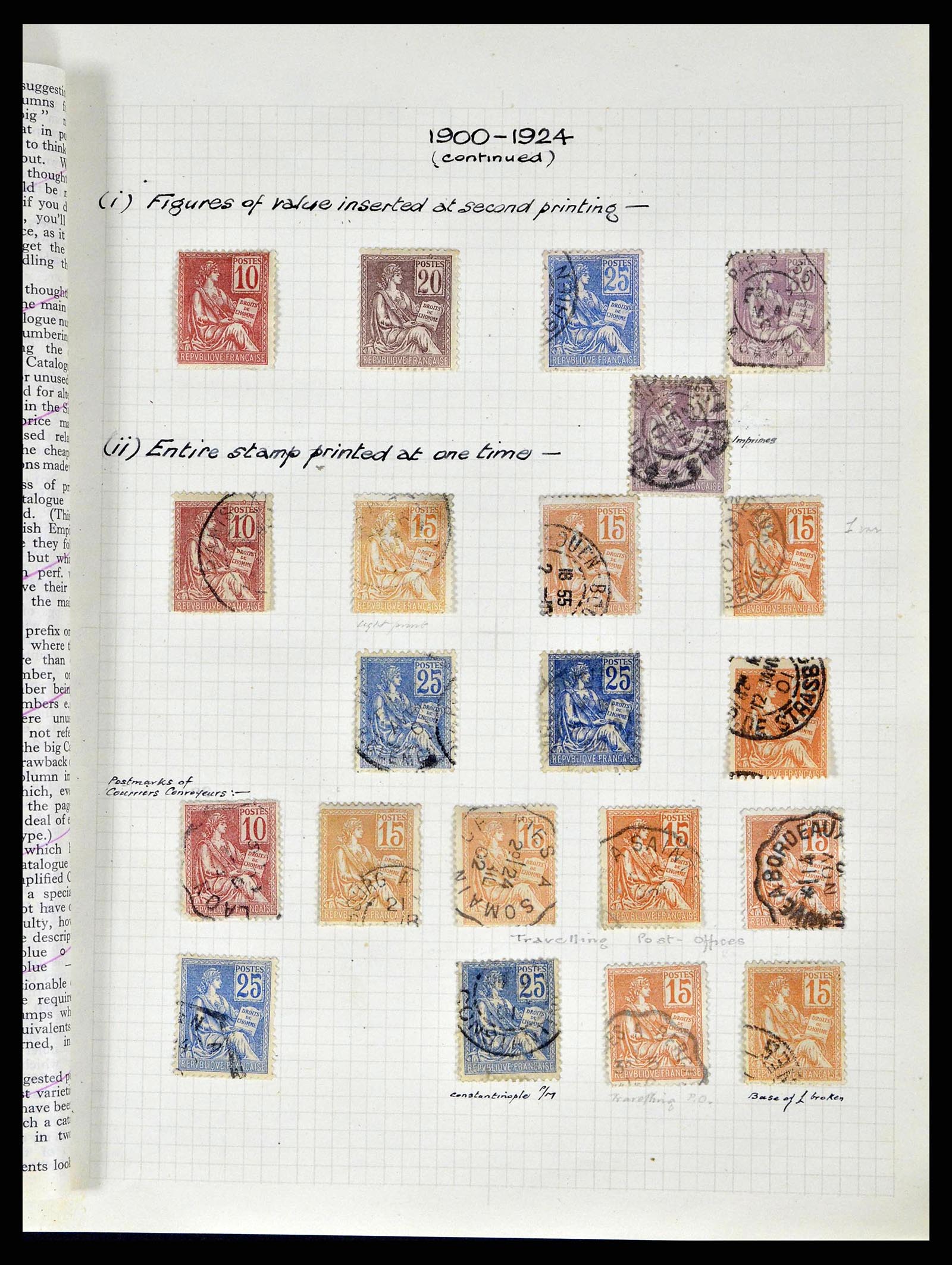 38790 0042 - Stamp collection 38790 France supercollection 1849-1954.