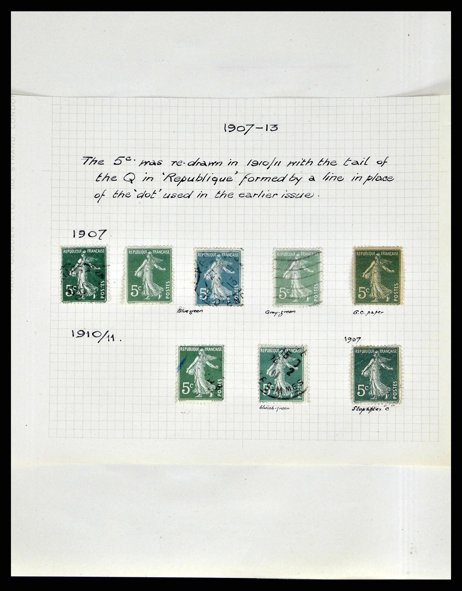 38790 0045 - Stamp collection 38790 France supercollection 1849-1954.