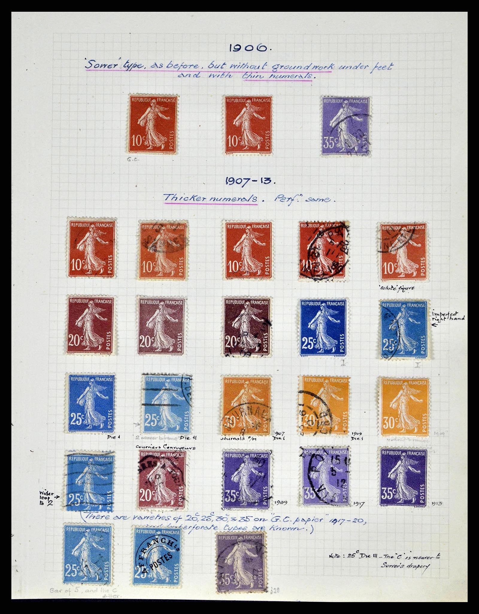 38790 0046 - Stamp collection 38790 France supercollection 1849-1954.