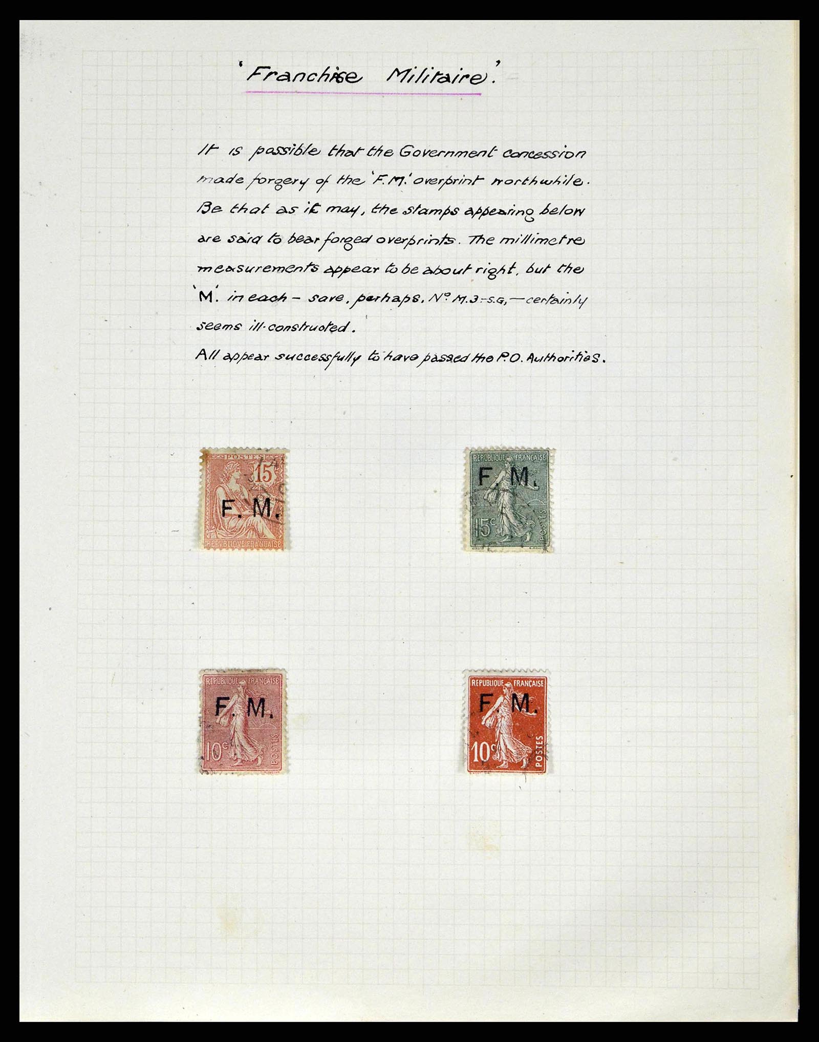 38790 0049 - Postzegelverzameling 38790 Frankrijk supercollectie 1849-1954. 