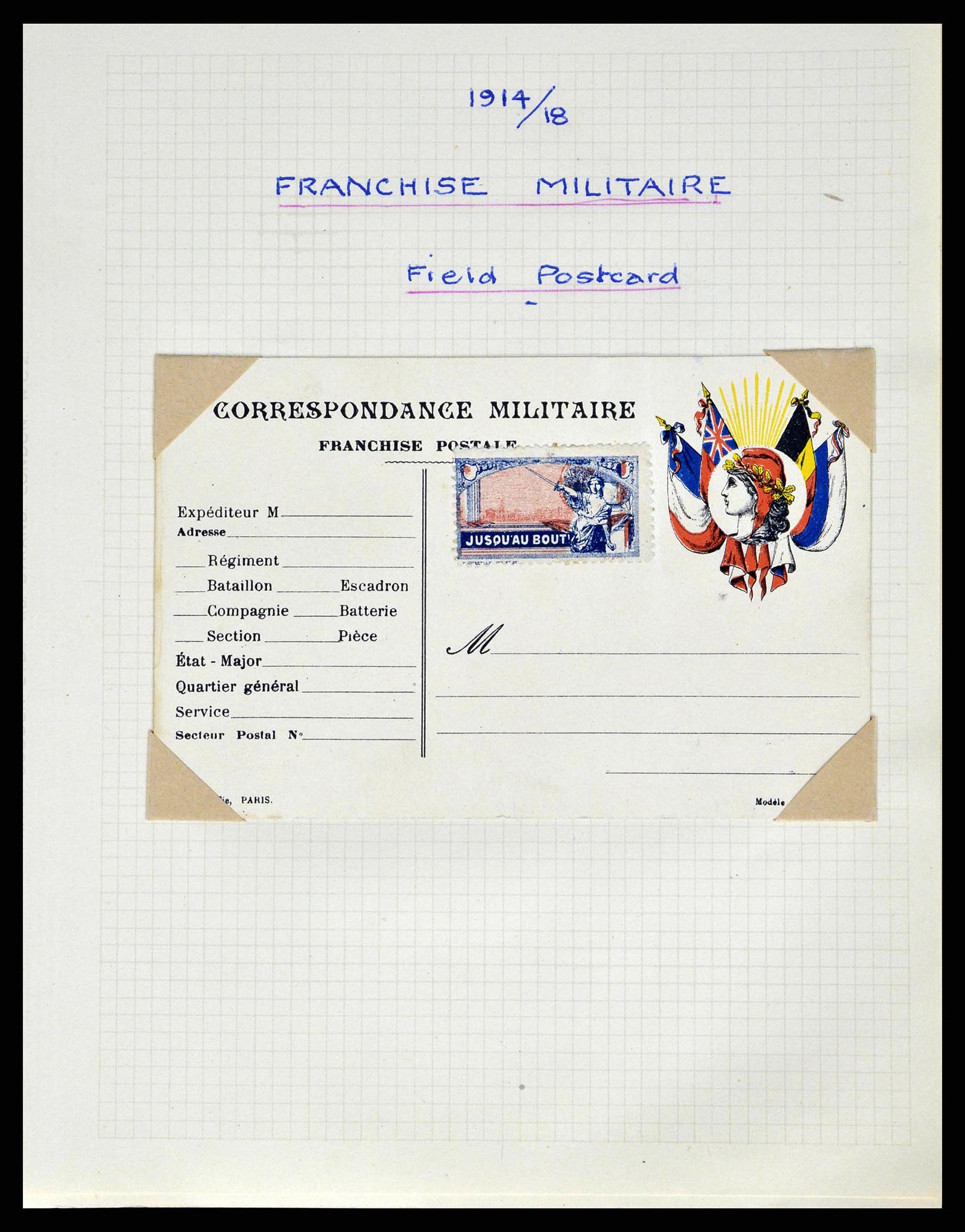 38790 0050 - Postzegelverzameling 38790 Frankrijk supercollectie 1849-1954. 