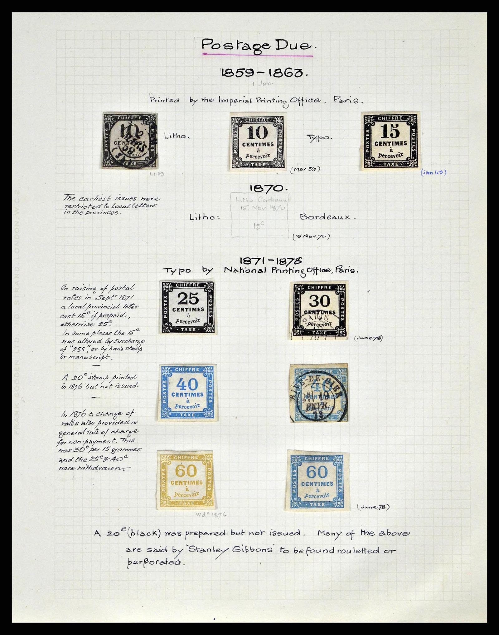 38790 0051 - Postzegelverzameling 38790 Frankrijk supercollectie 1849-1954. 