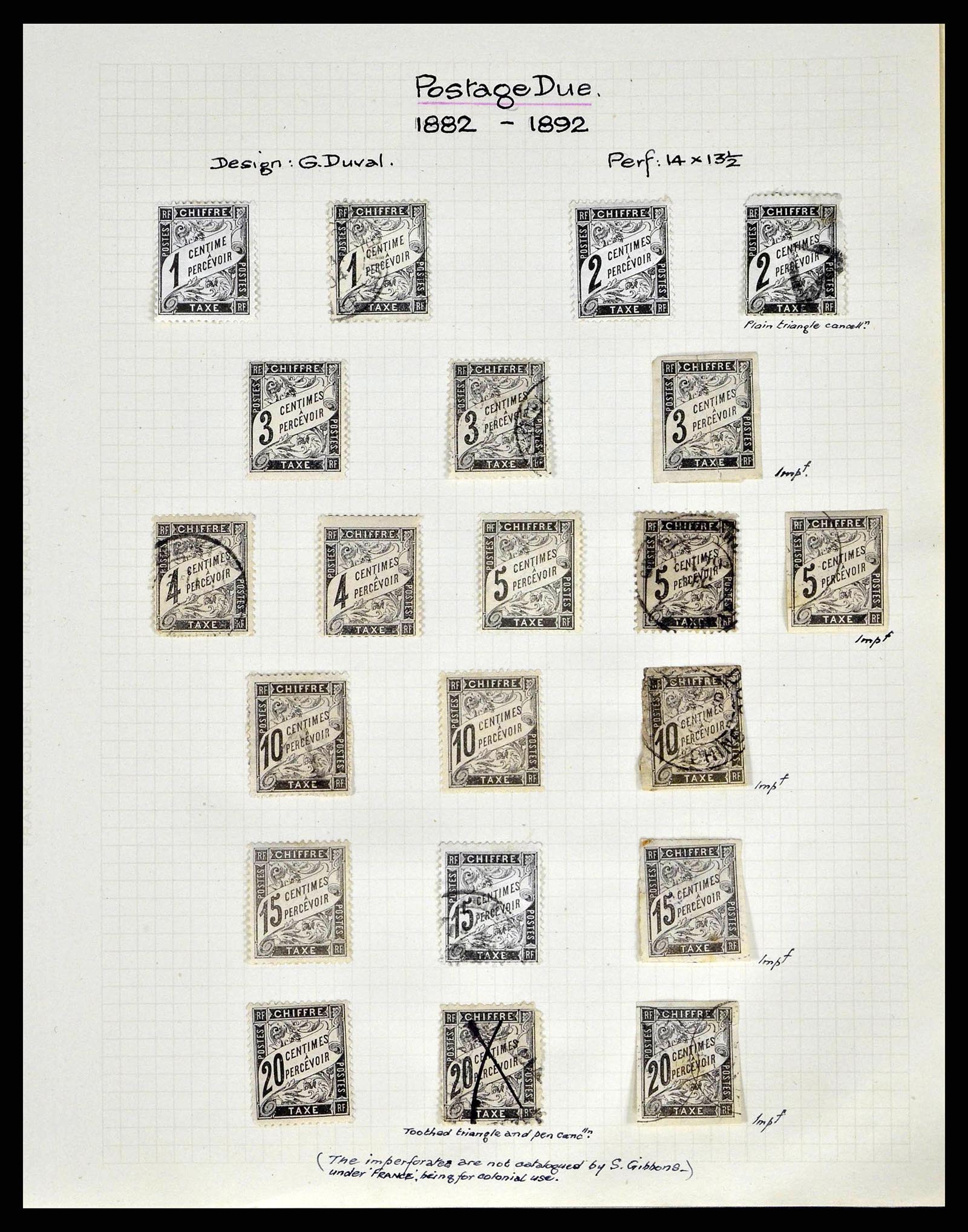 38790 0052 - Postzegelverzameling 38790 Frankrijk supercollectie 1849-1954. 
