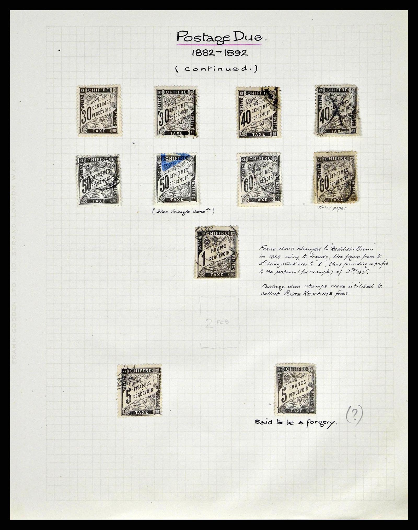 38790 0053 - Postzegelverzameling 38790 Frankrijk supercollectie 1849-1954. 